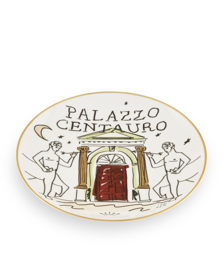 x Luke Edward Hall Palazzo Centauro Decorative Plate (27cm) G00131700 Image 4