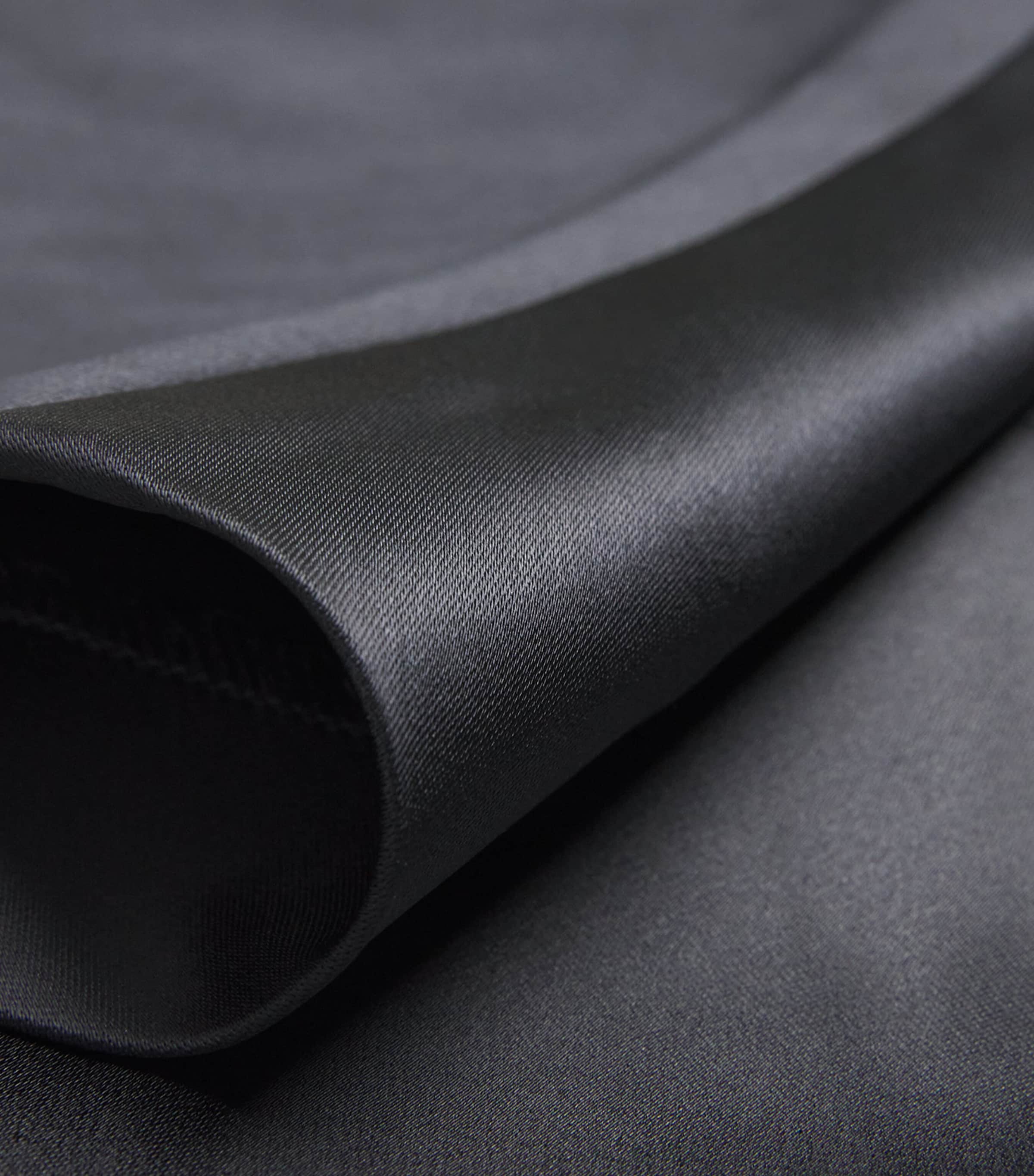 Satin Cropped Cami Top ONYX Image 5