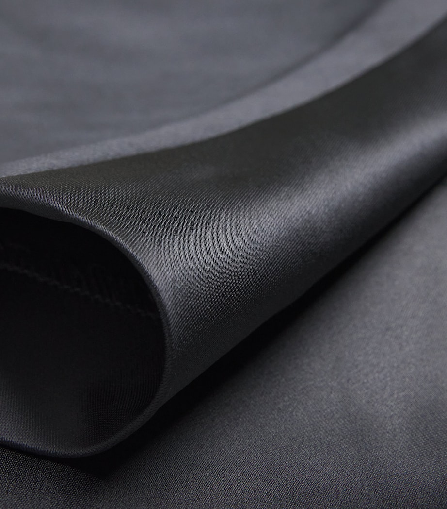 Satin Cropped Cami Top ONYX Image 5