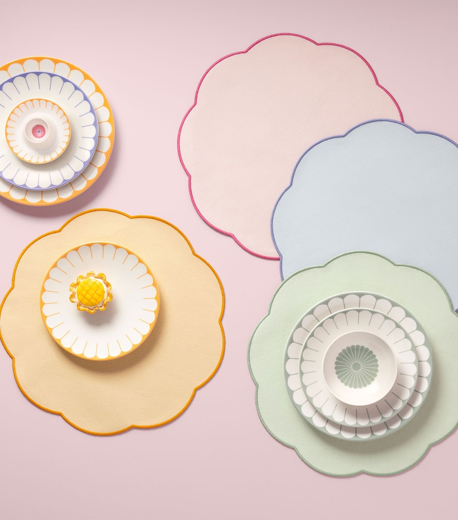 Villeroy & Boch Cotton Fleur Soleil Placemat (40cm) Yellow Image 2