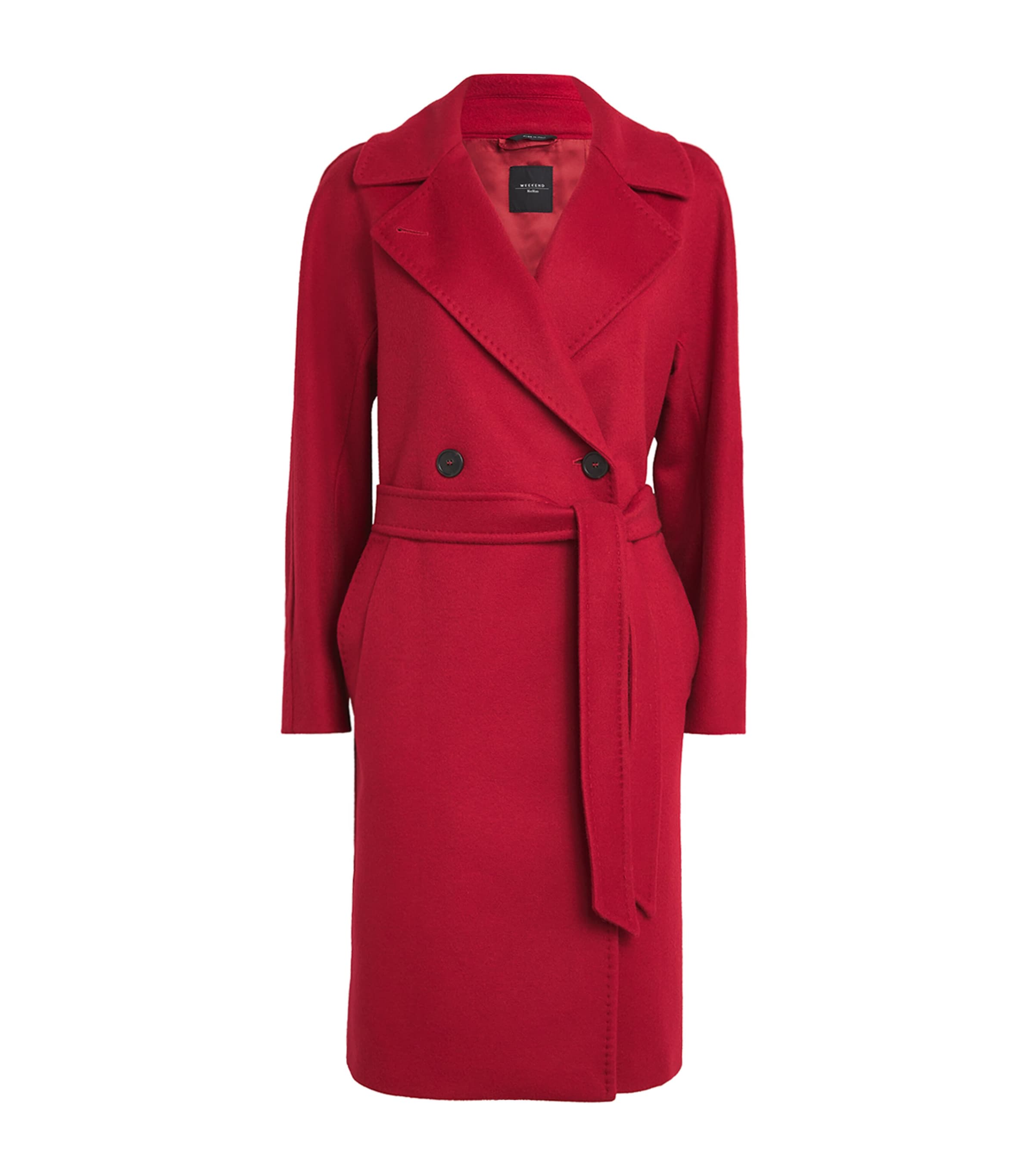 Weekend Max Mara Cashmere Lunar New Year Overcoat In Red