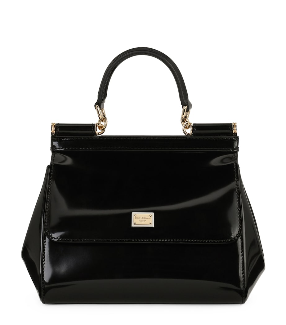 Medium Sicily Top-Handle Bag 80999-BLACK Image 1