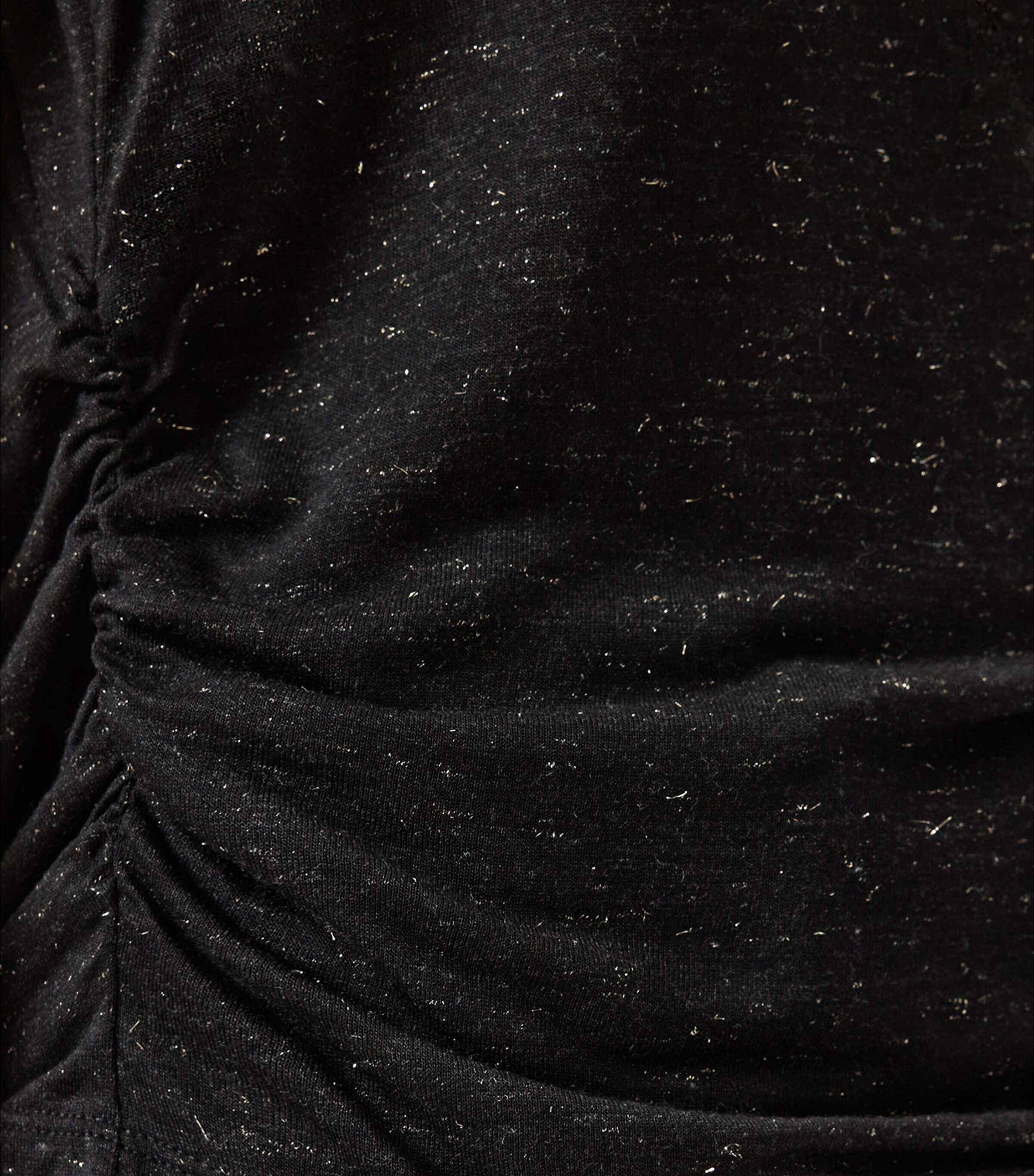 Glittered West Tank Top BLACK Image 8
