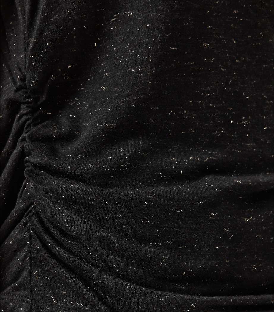 Glittered West Tank Top BLACK Image 8