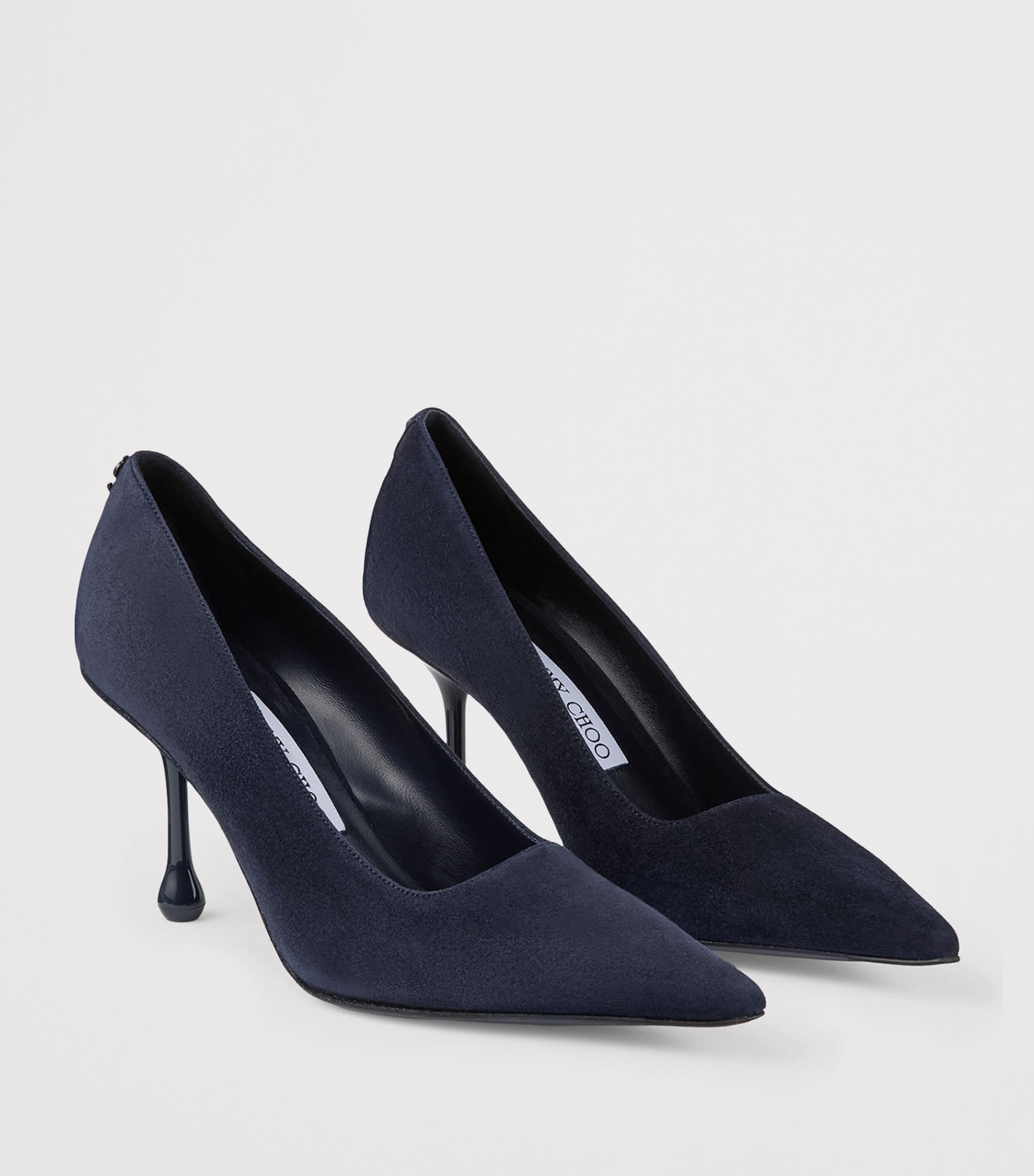 Ixia 80 Suede Pumps MARINE Image 2