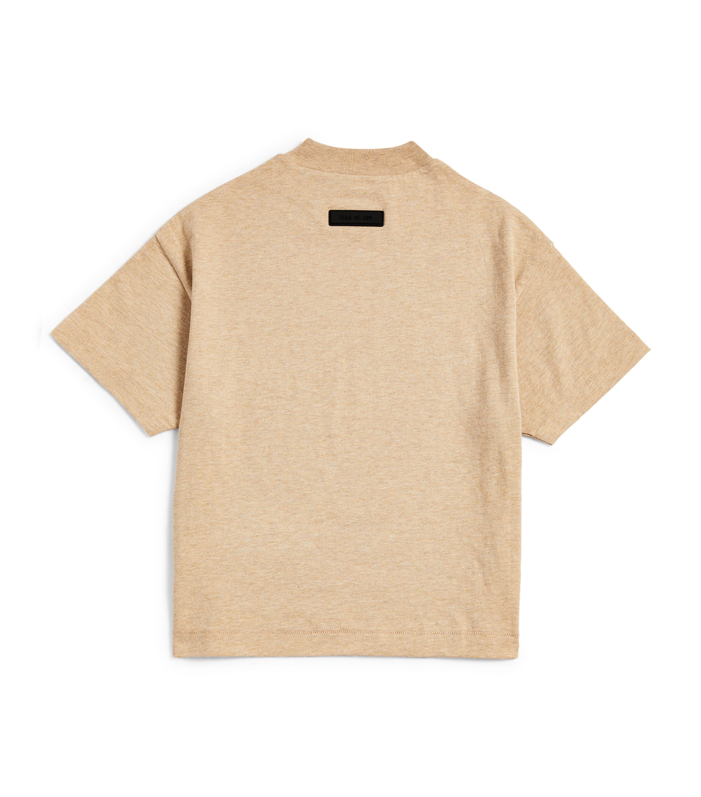 Cotton Logo T-Shirt (2-16 Years) GOLD HEATHER Image 3