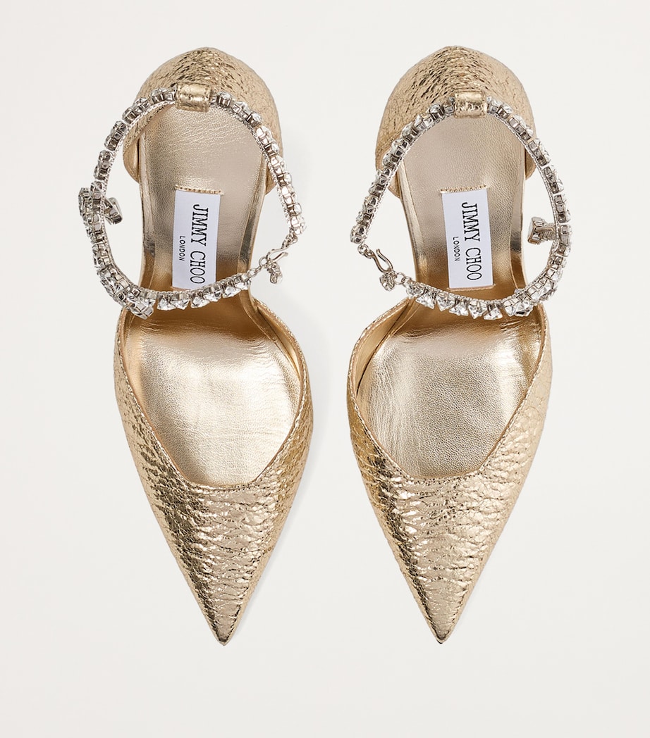 Stevie 100 Crinkled Pumps GOLD Image 3