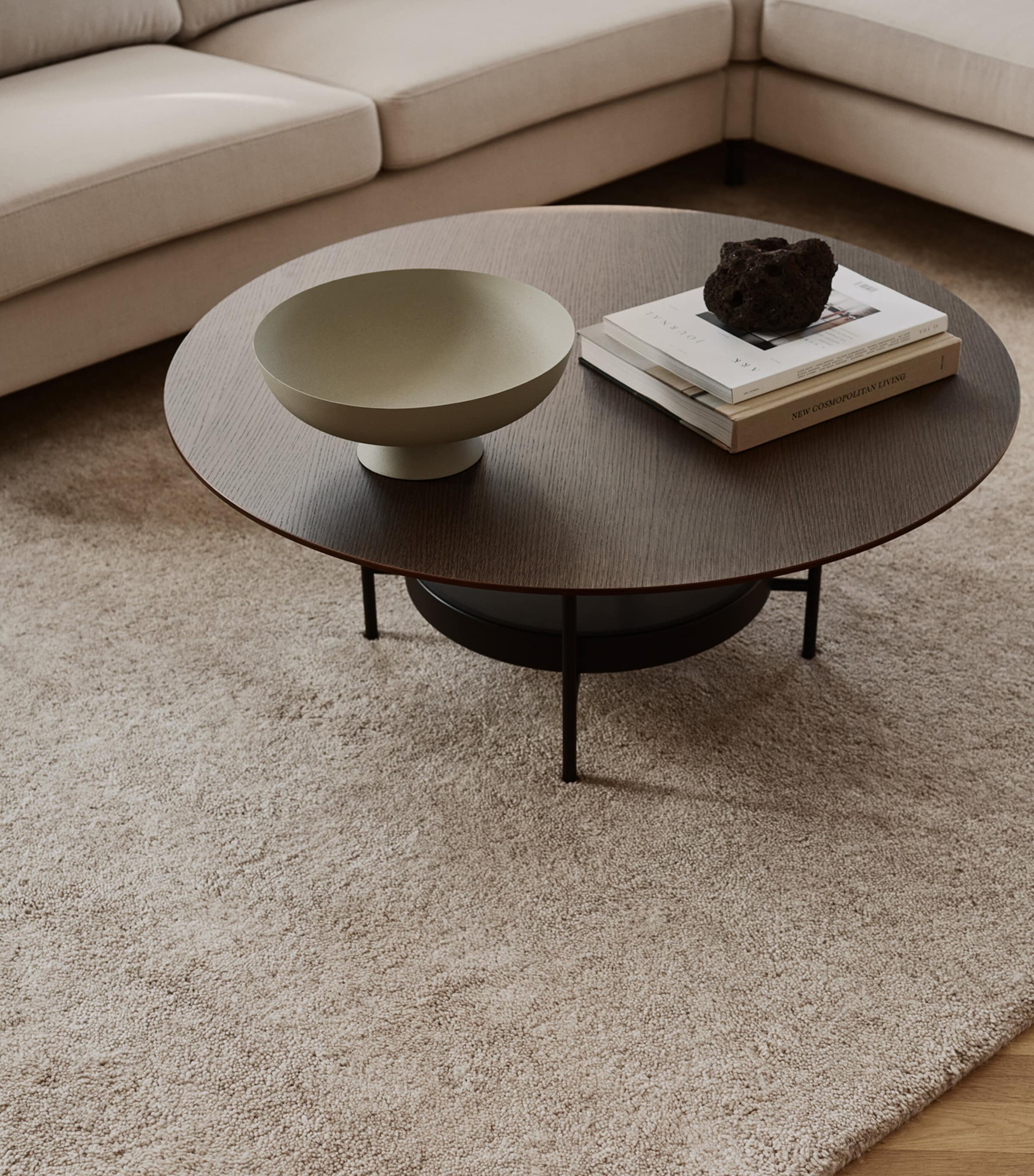 BoConcept Oak Madrid Coffee Table Drk Oak / Matt Blk Image 3