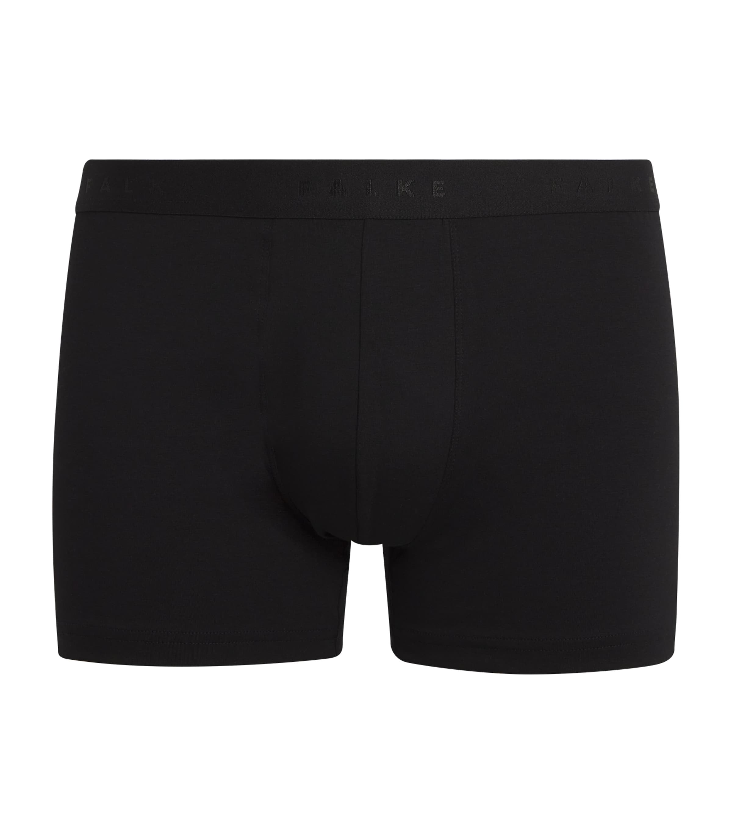 Falke 2-pack Daily Comfort Cotton Blend Boxer Briefs In Black