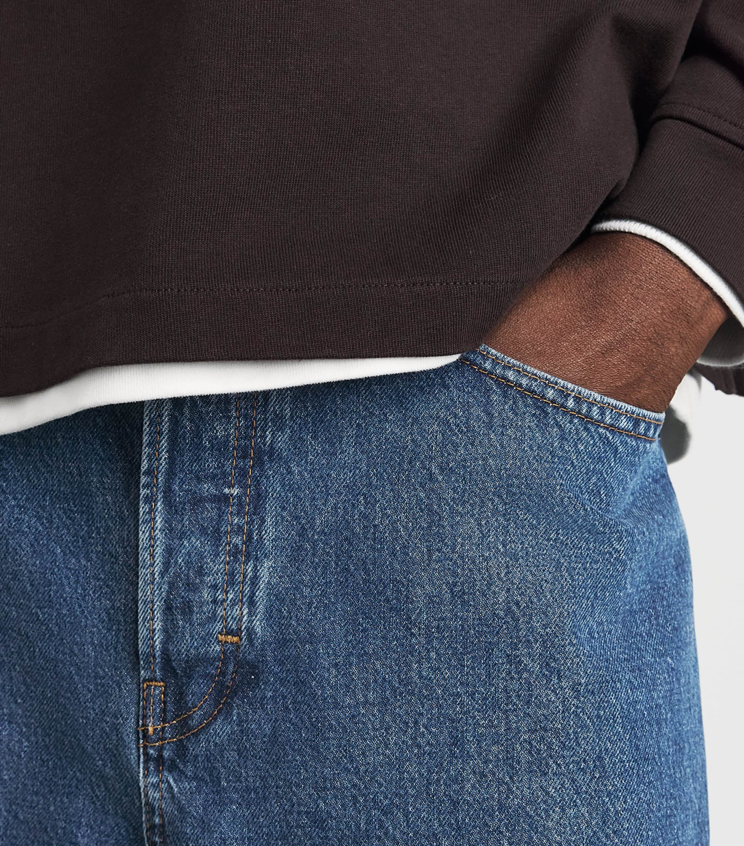 FRAME Mens Baggy Jeans Flow Flow Image 3