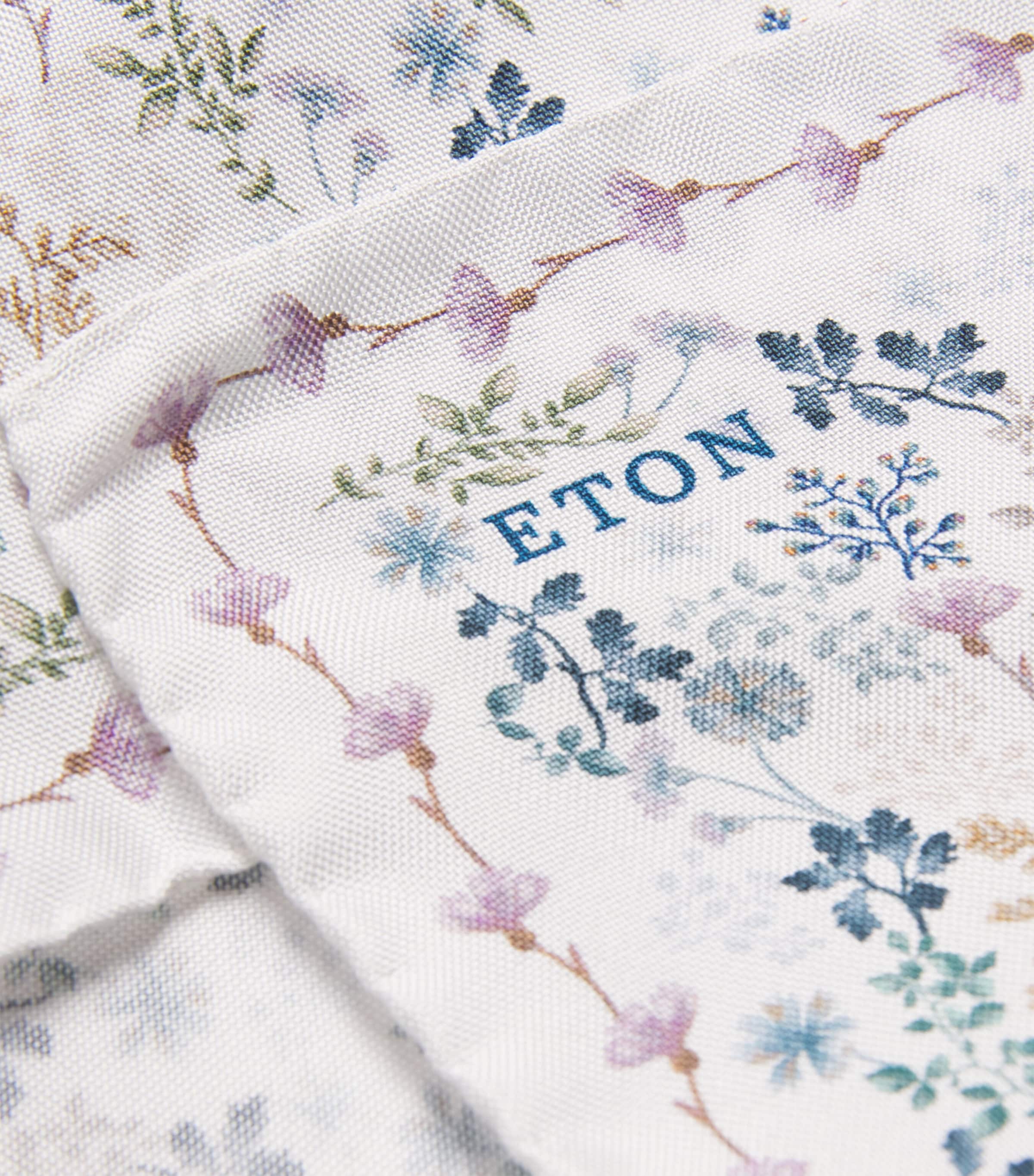 Silk Botanical Floral Pocket Square 99MULTI Image 3