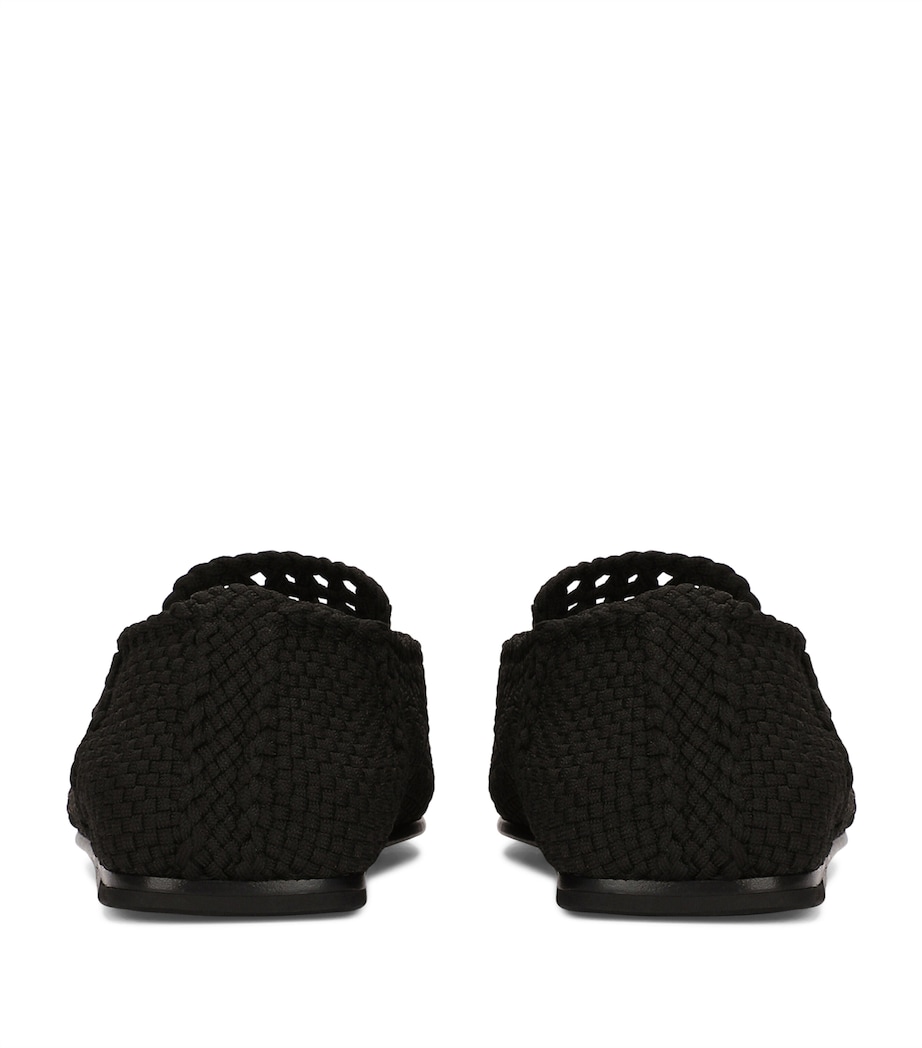 Mesh Loafers 80999-BLACK Image 2