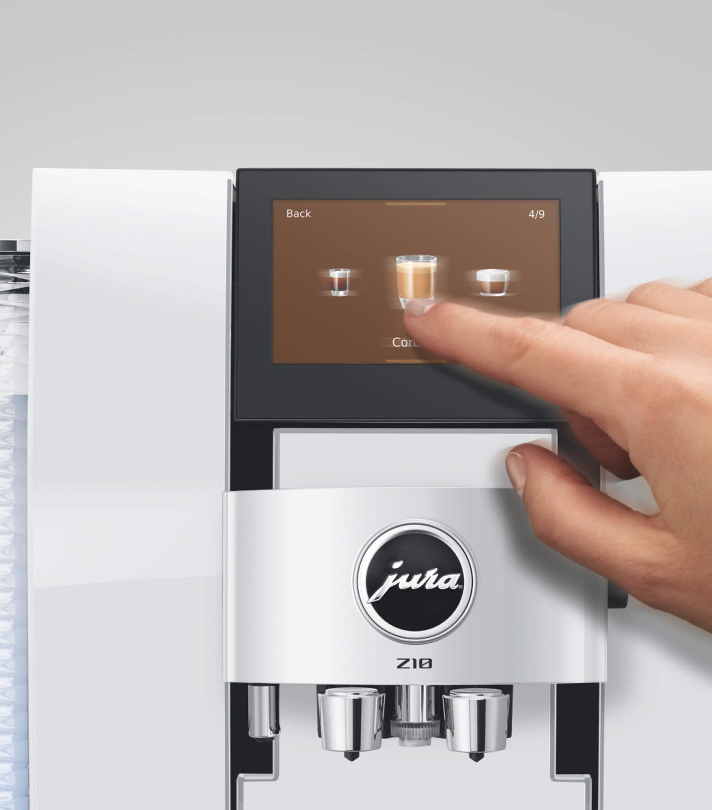 Jura Z10 Coffee Machine White Image 6