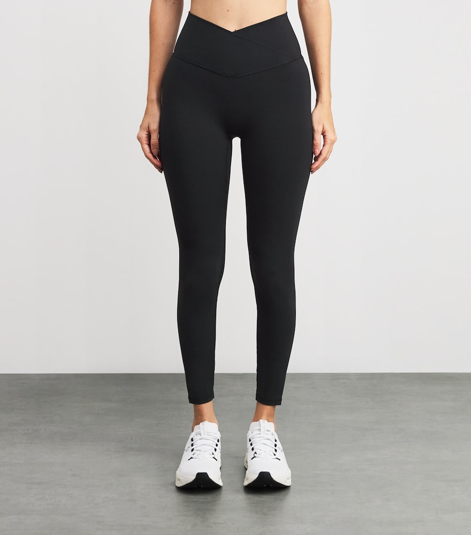 Ultimate Wrap-Over Leggings BLACK Image 3