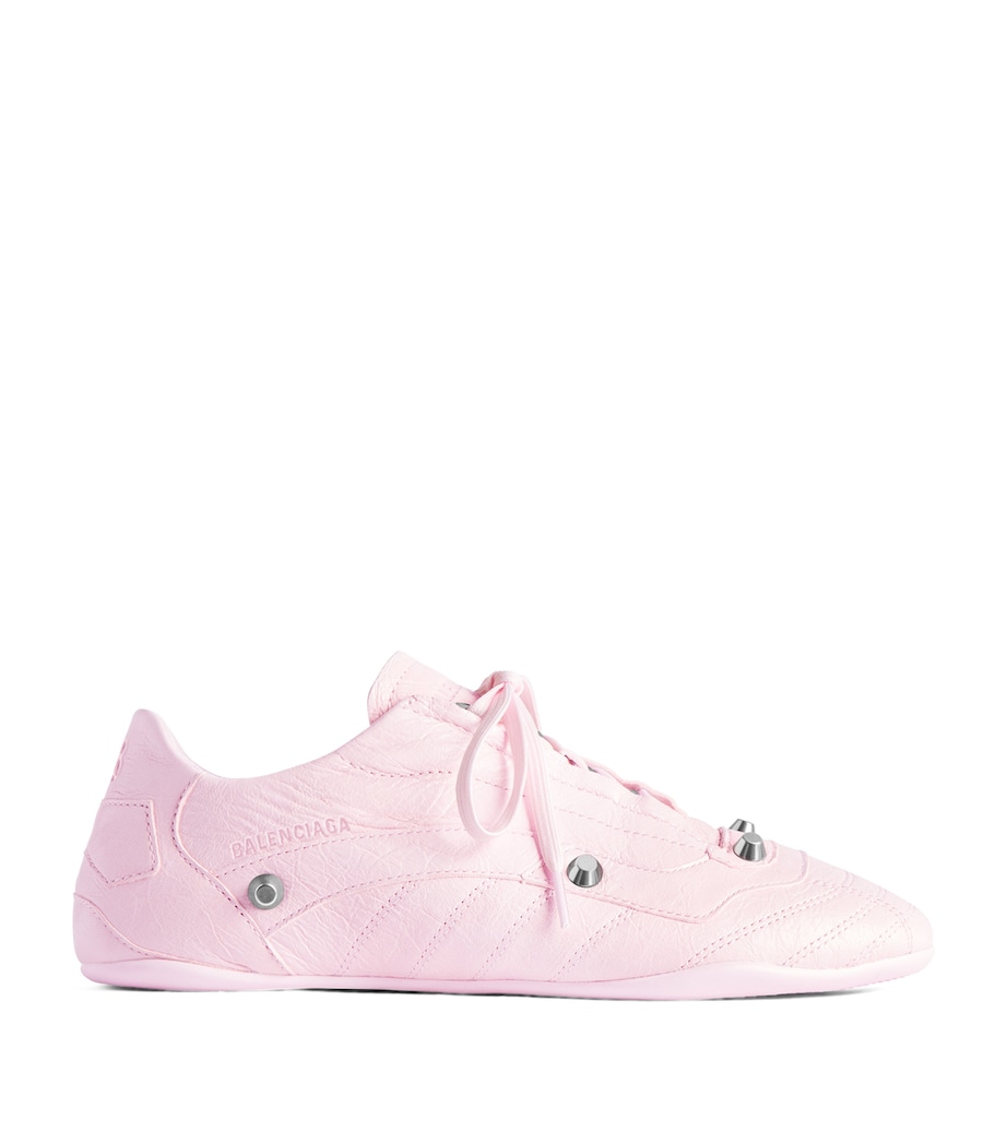 Balenciaga Leather City Sneakers Image 1