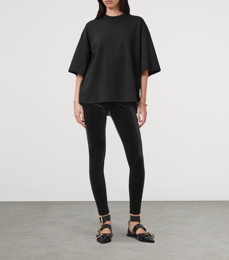 Velvet Cora Leggings BLACK Image 3