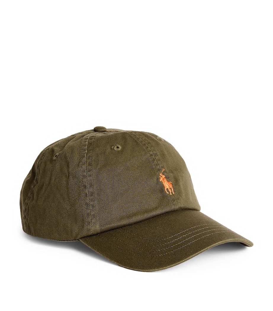 Polo Ralph Lauren Polo Pony Baseball Cap Canopy Olive Image 4