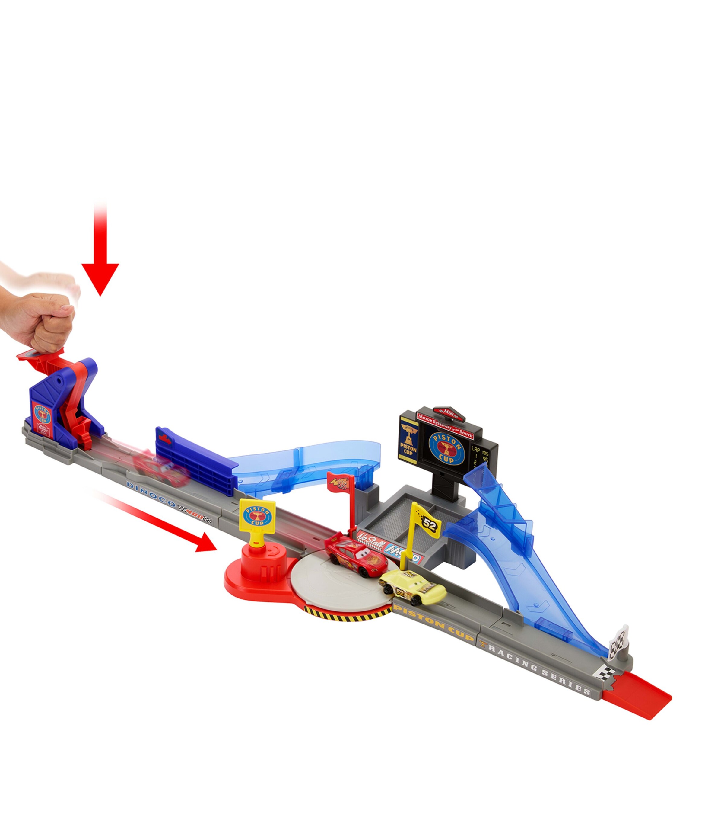 Disney Cars Piston Cup Stunting Speedway Set Image 2