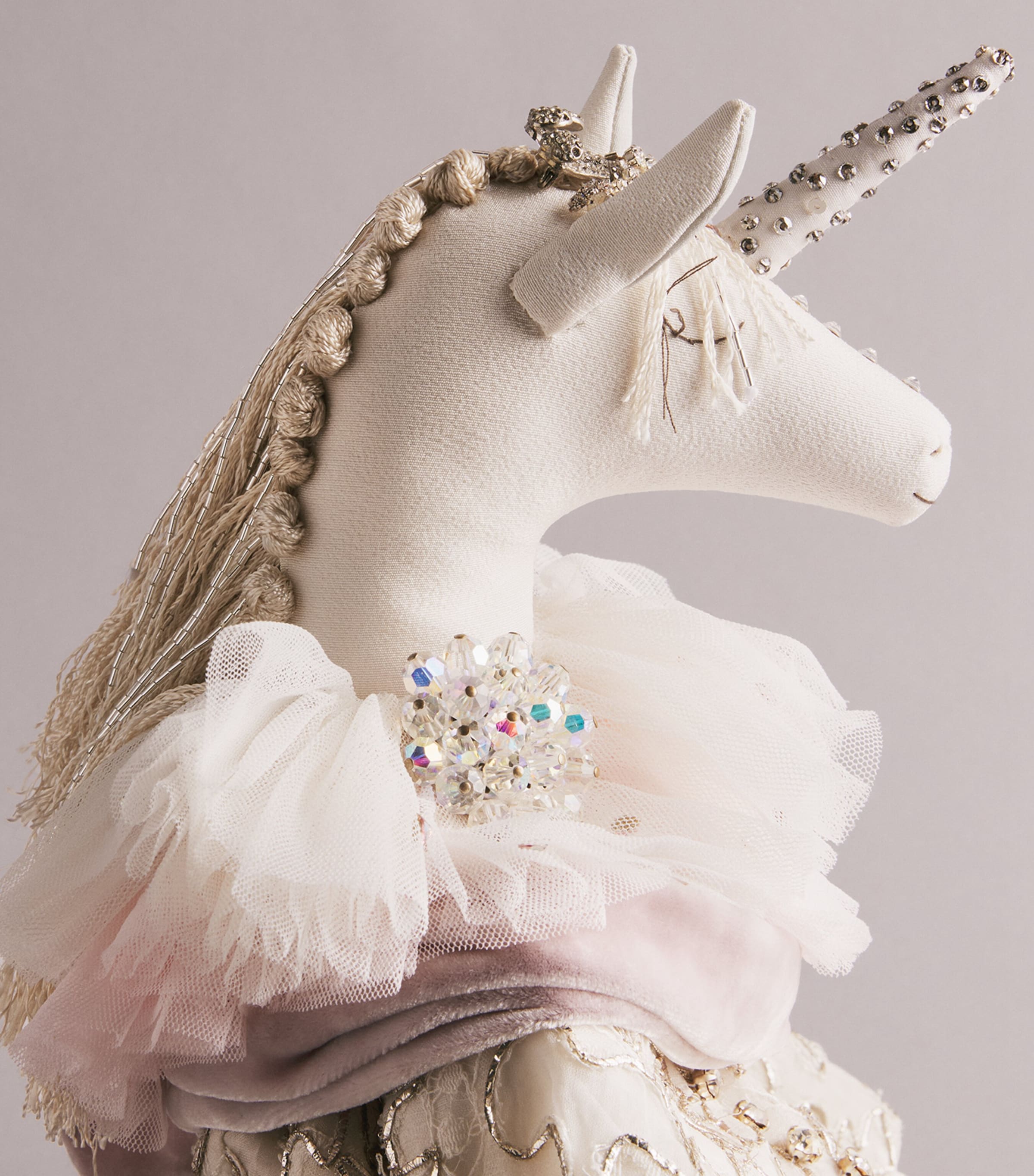 Alice Mary Lynch Unicorn Dreamer Ornament (55cm) White/pastel/metllic Image 2