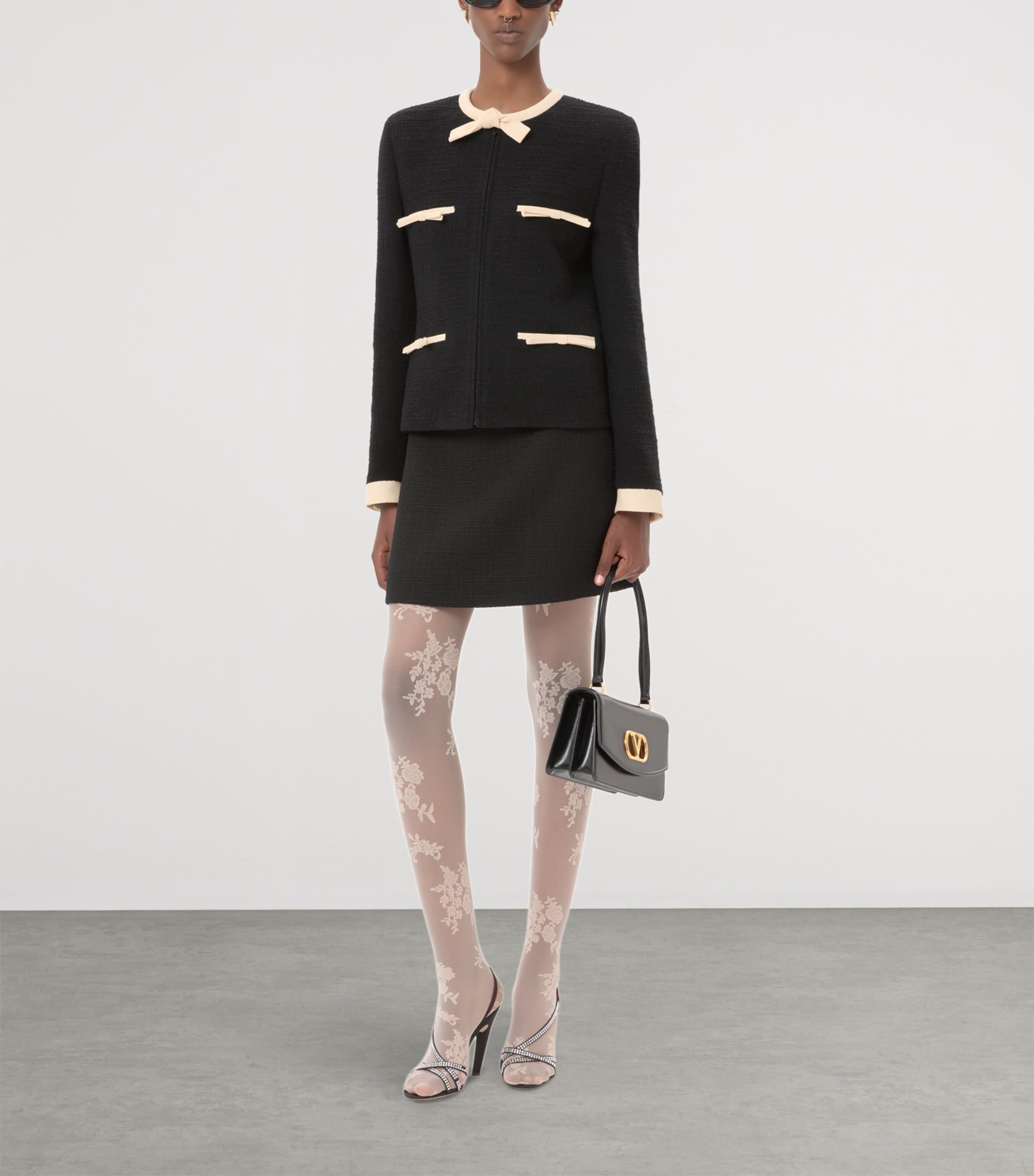 Virgin Wool-Blend Jacket 0NO Image 4