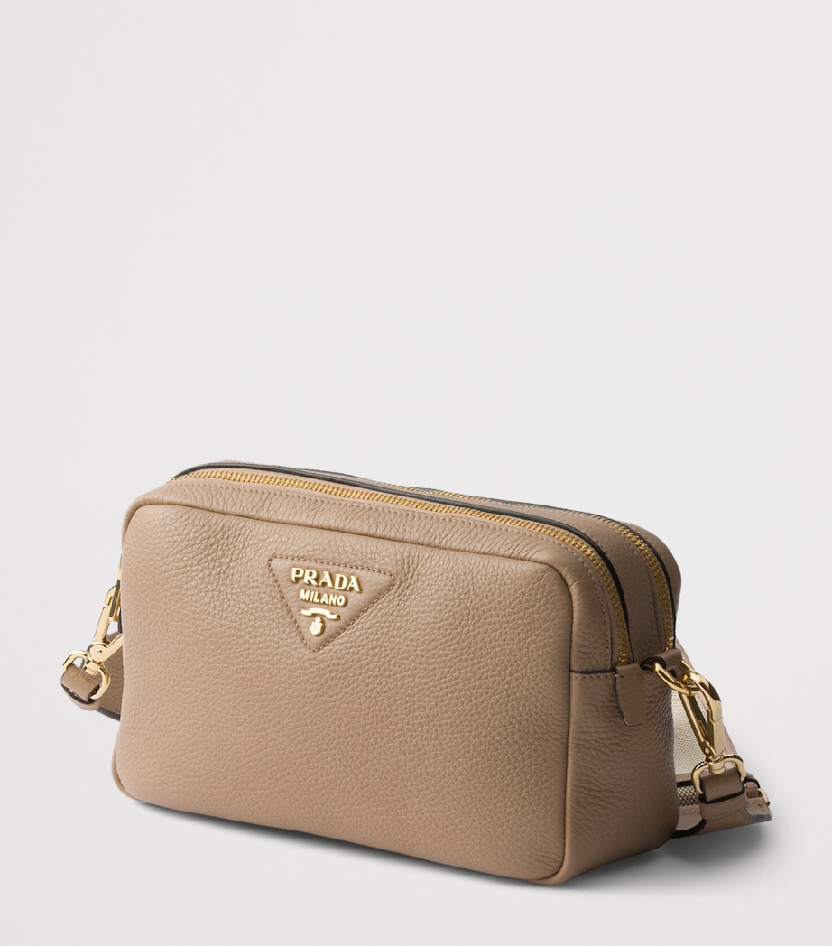 Small Leather Cross-Body Bag F04QL Image 2