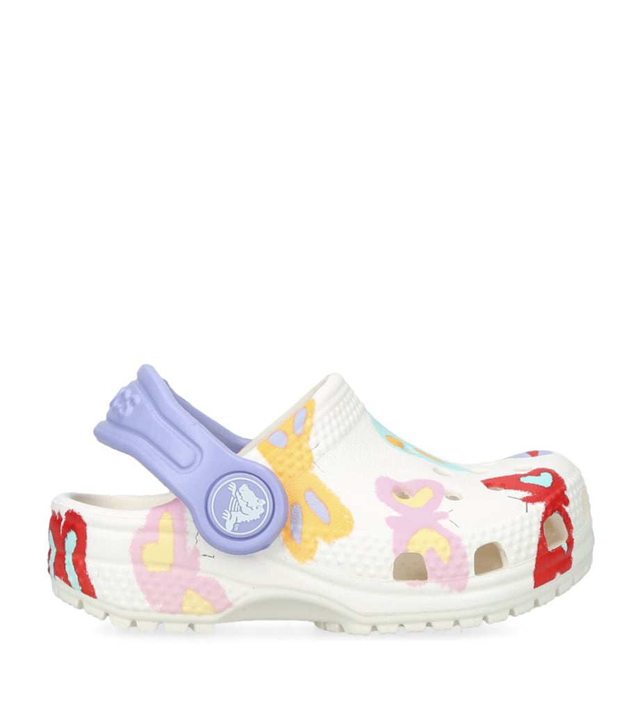 Classic Butterfly Clogs WHITE/OTH Image 1