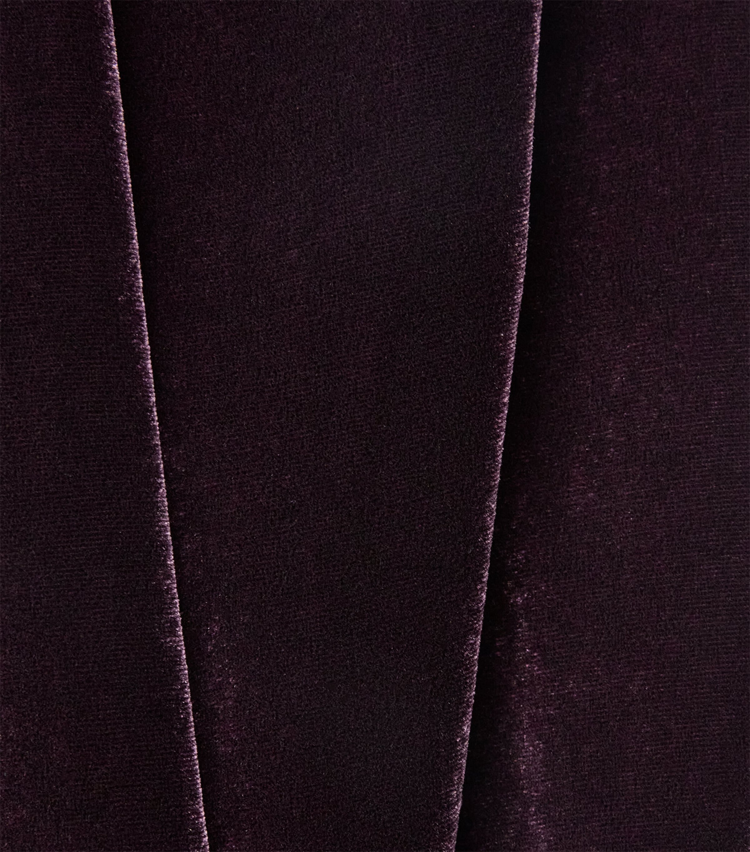 Agnona Womens Velvet Gathered Midi Dress Brgndy Image 6