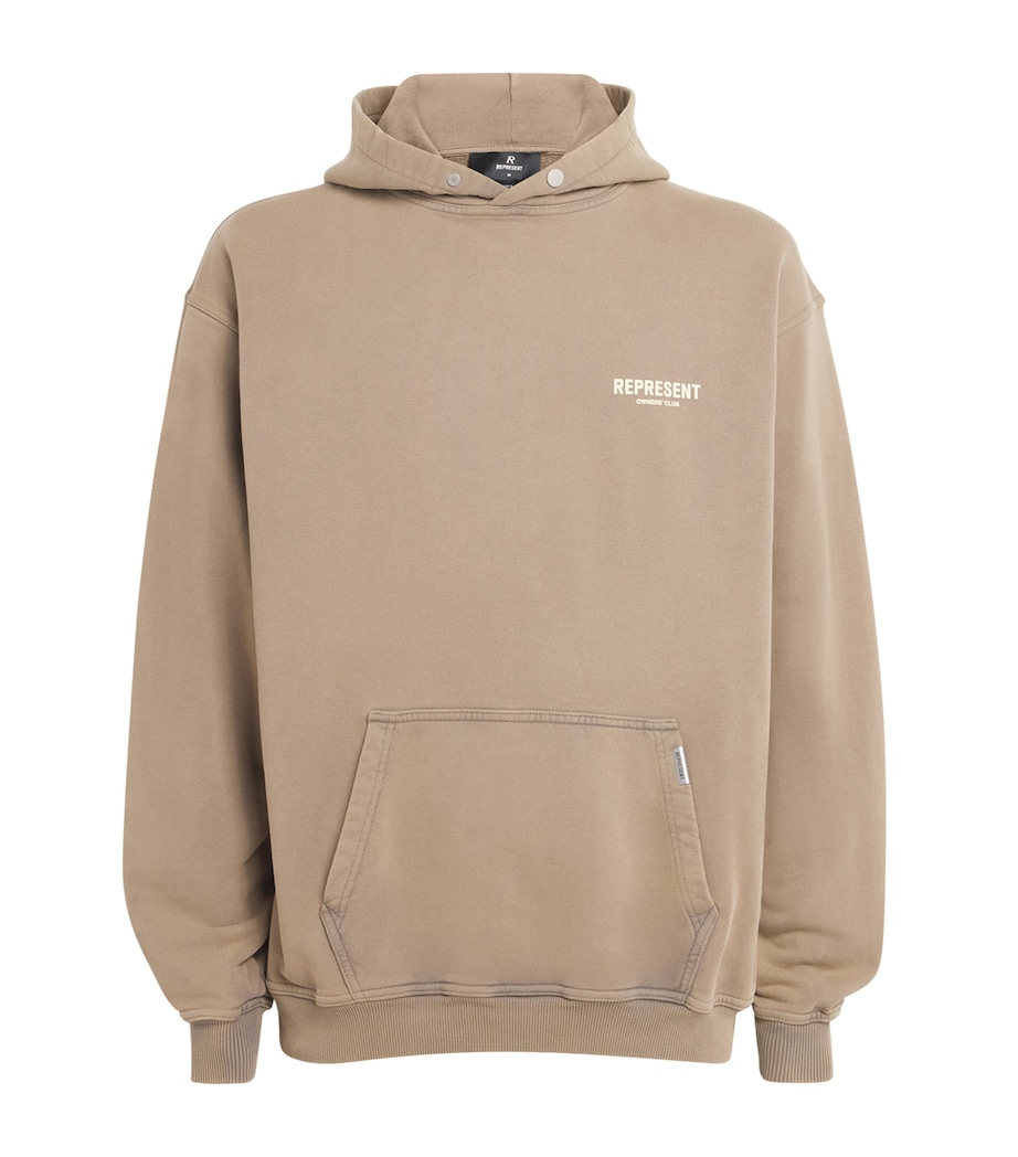 Cotton Owners Club Hoodie ALMOND Image 1