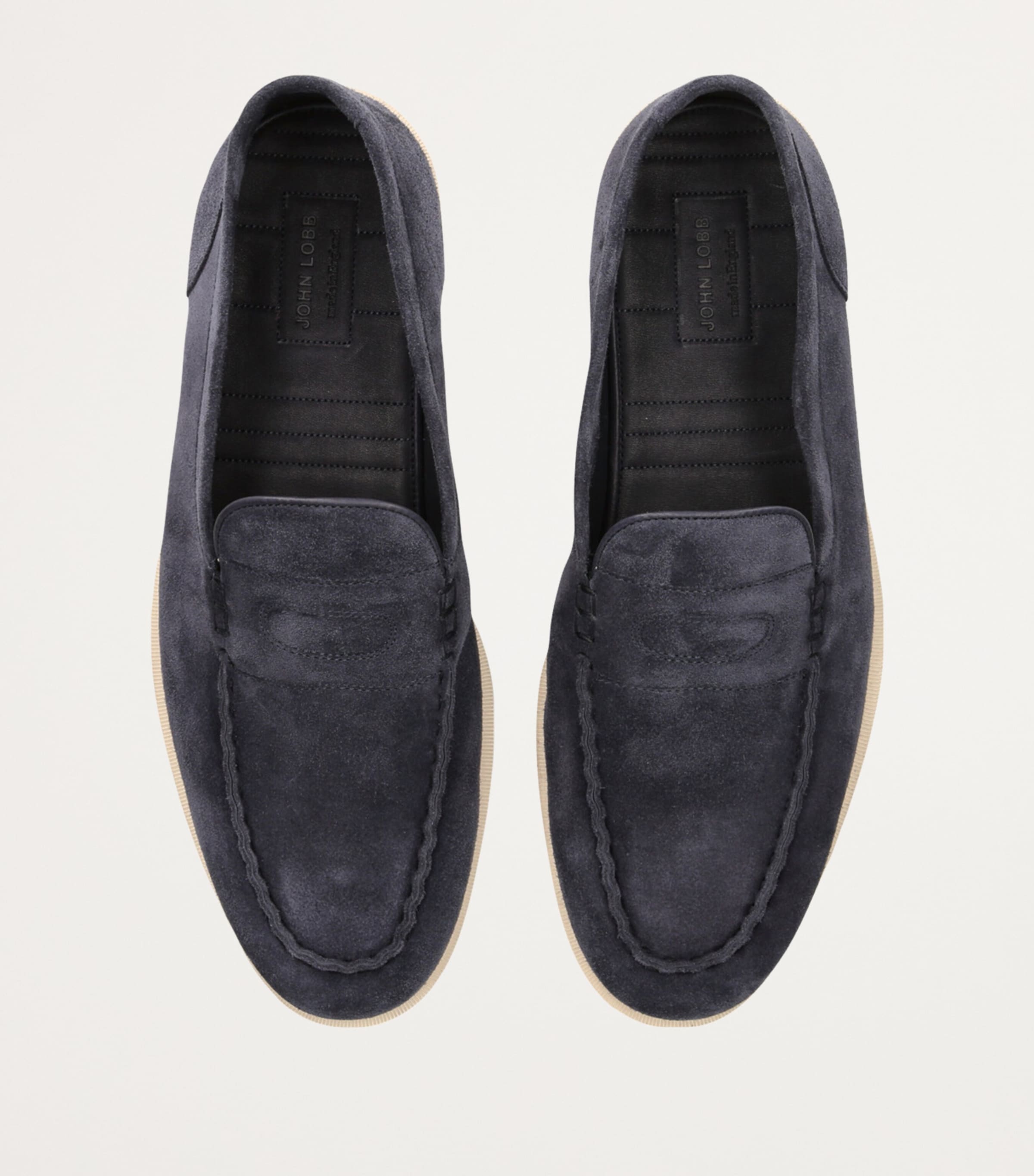 Suede Pace Loafer NAVY Image 4