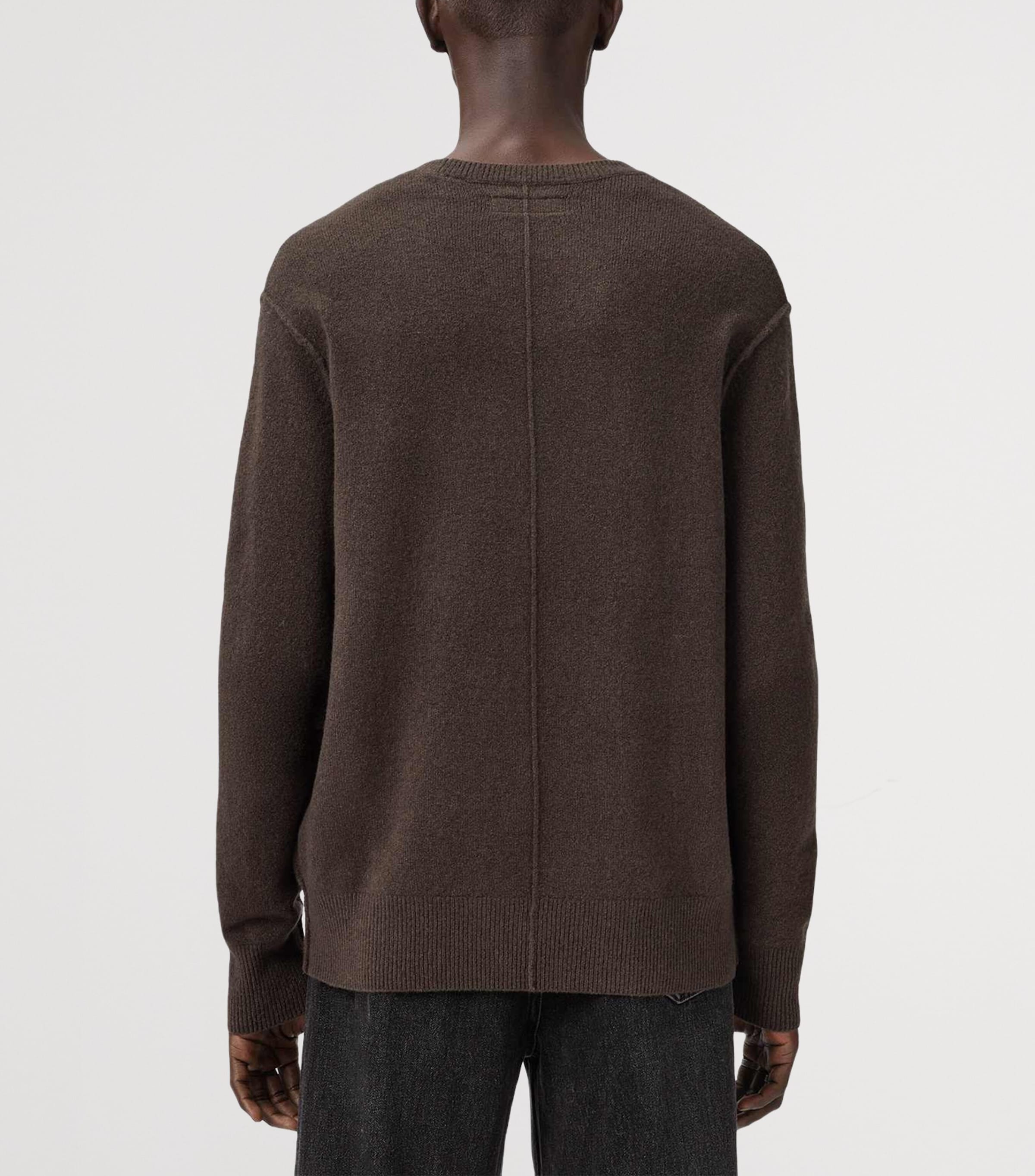 Crew-Neck Statten Sweater MOLE BROWN Image 5