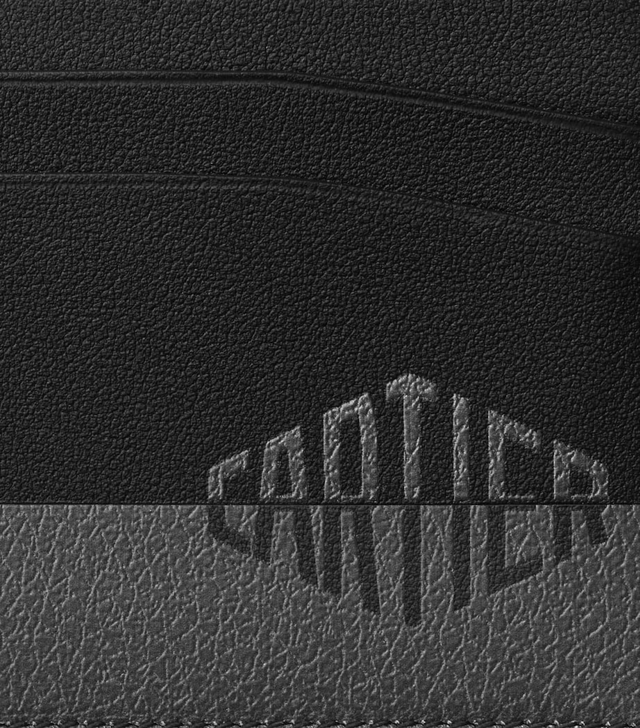Calfskin Losange Shadow Card Holder BLACK Image 2