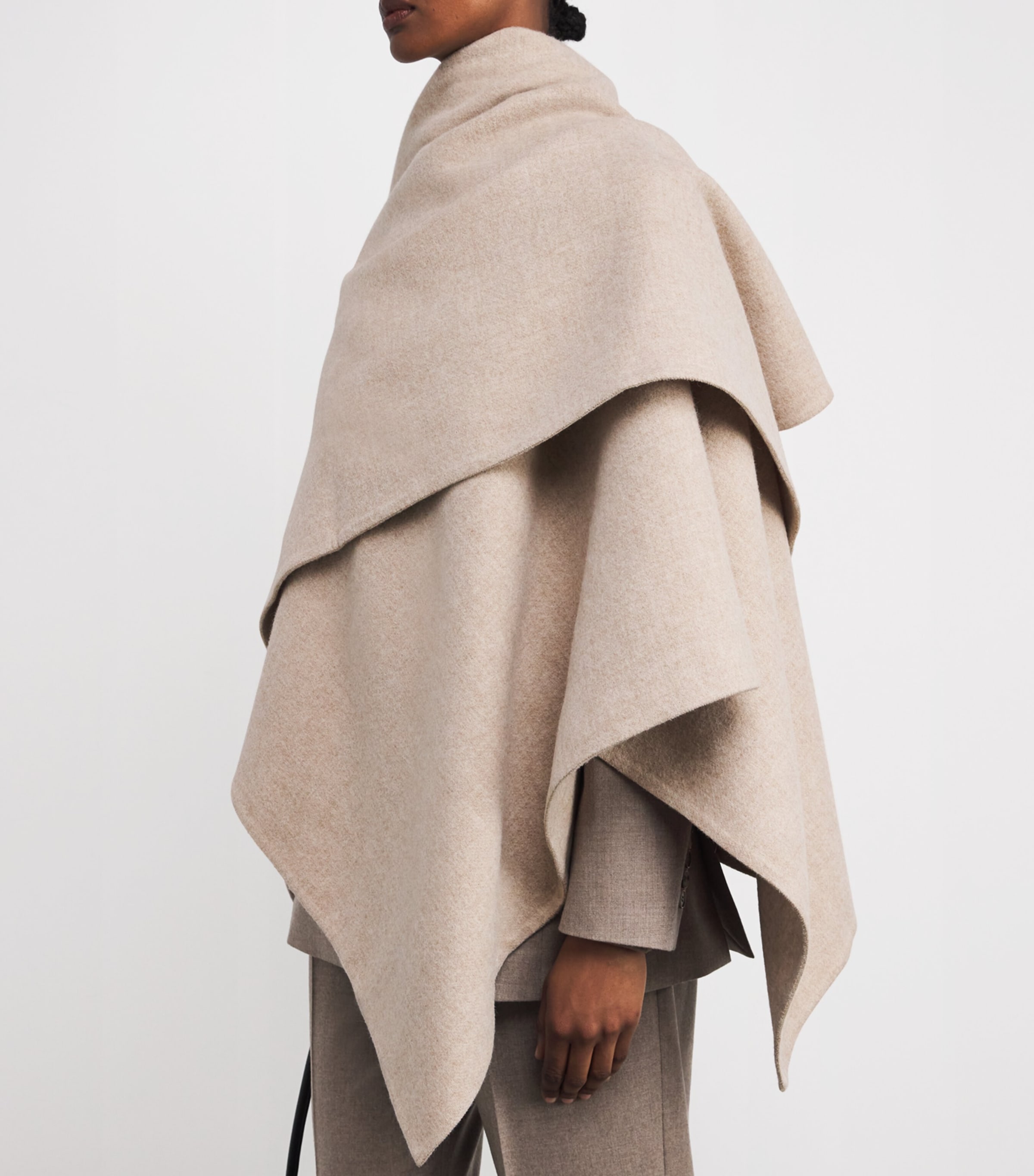 Cashmere Scarf BEIGE Image 6