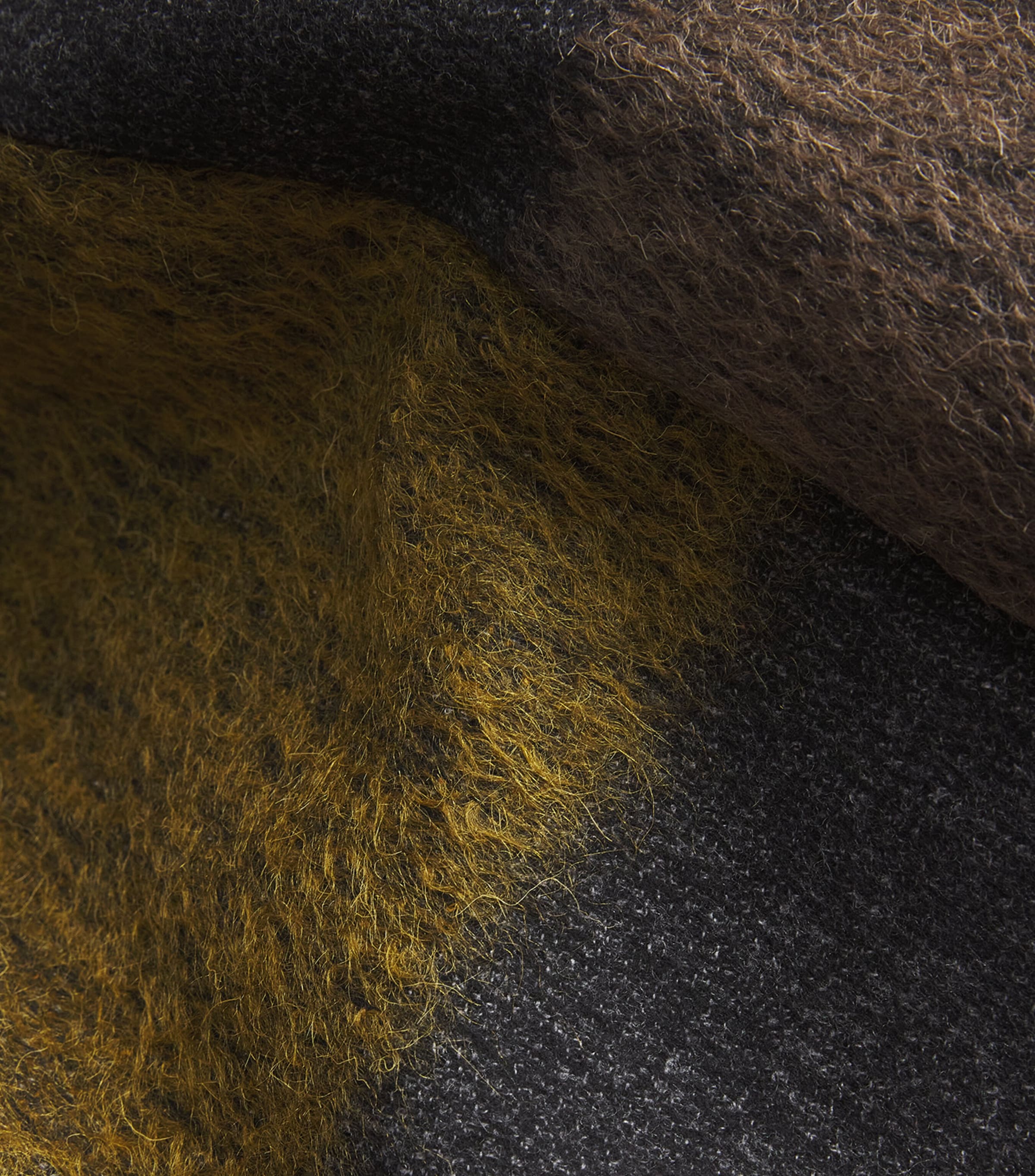 Wool-Blend Merton Overlay Coat SMOKE COMBO Image 5