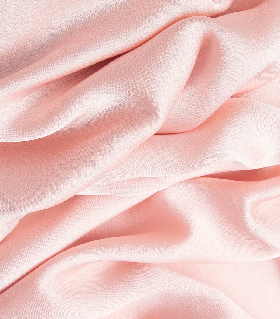 Simkhai Womens Cape Izel Gown Bubblegum Image 6