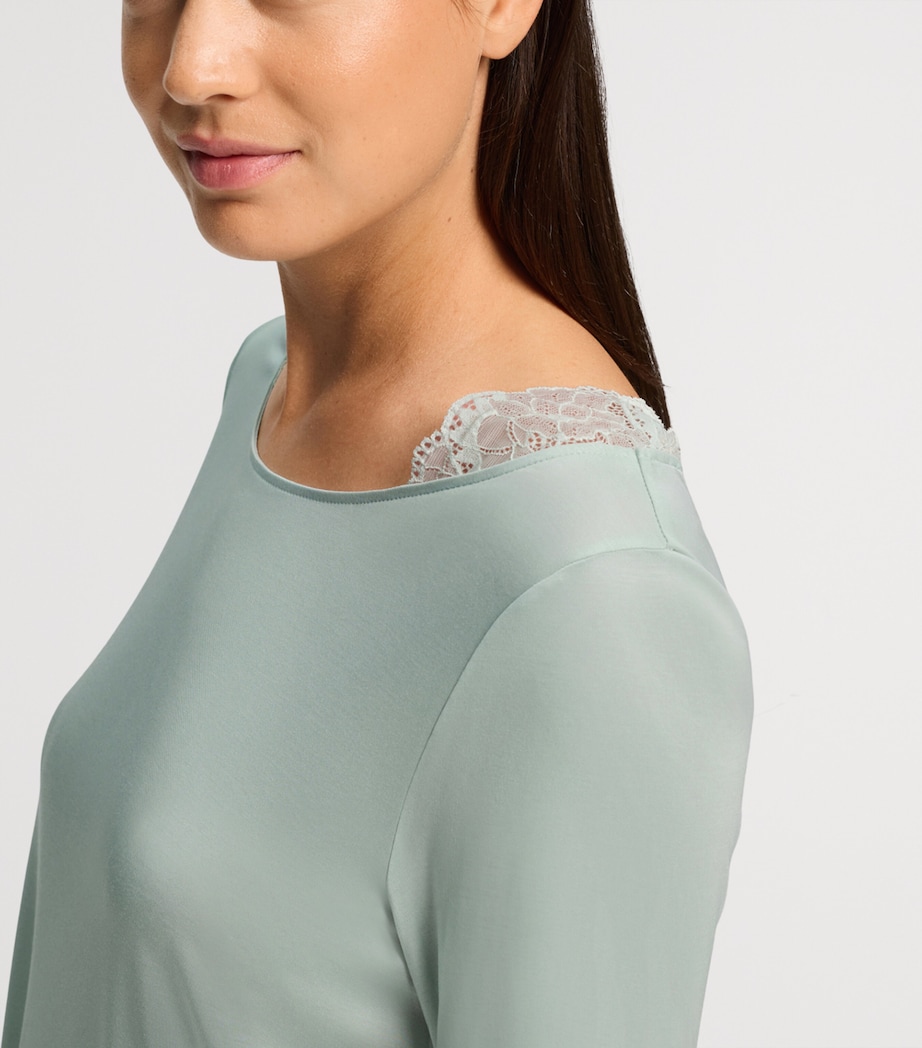 Hanro Womens Modal Nightdress Mystic Breeze Image 5
