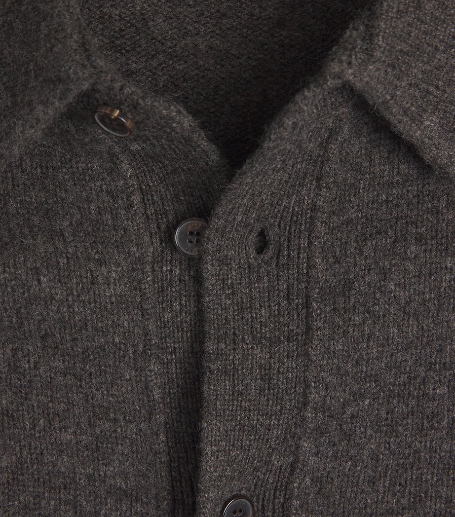 Yak-Merino Wool Cardigan DKMC Image 5