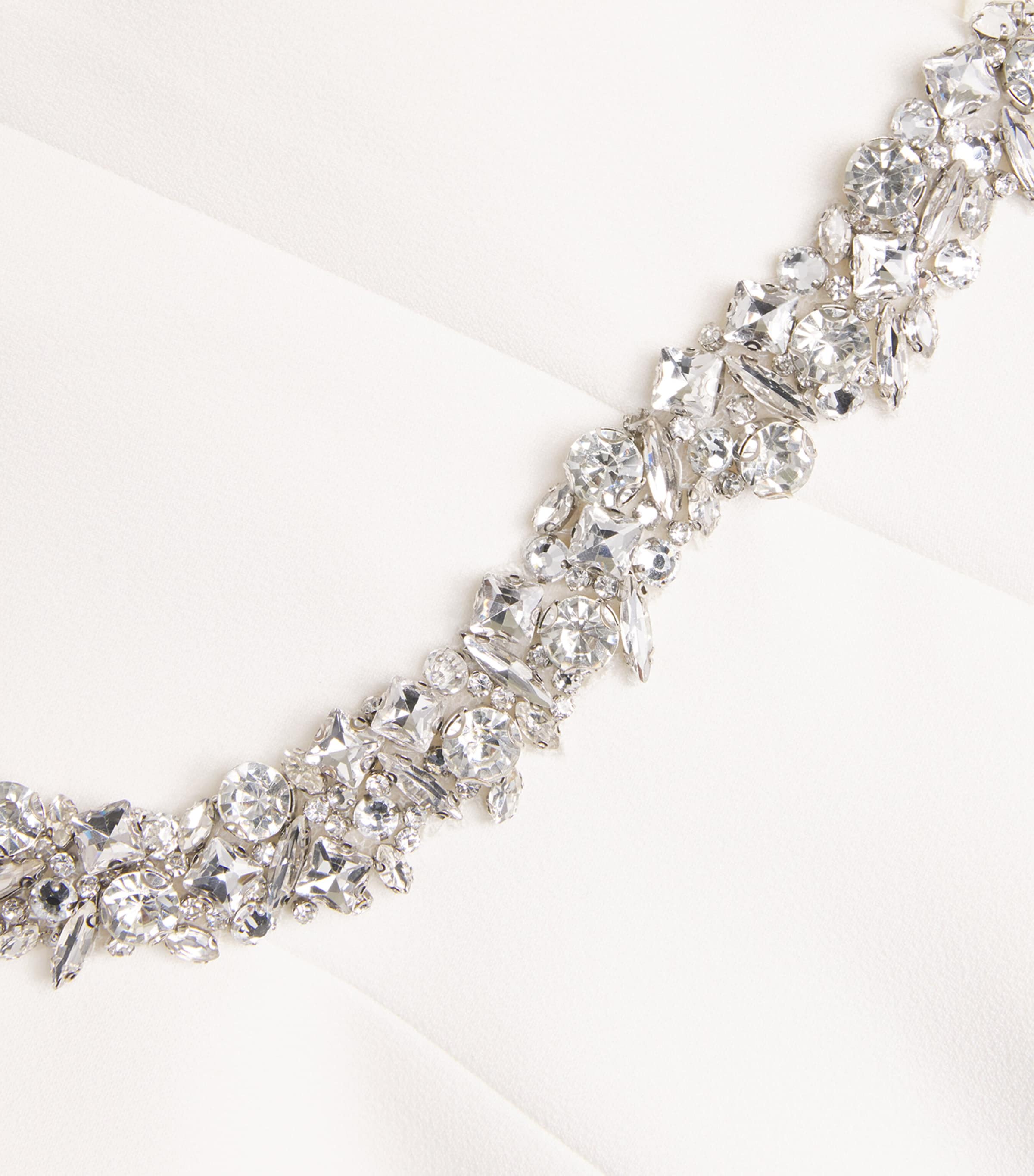 Crystal-Embellished Riley Gown IVORY WITH CRYSTAL Image 5