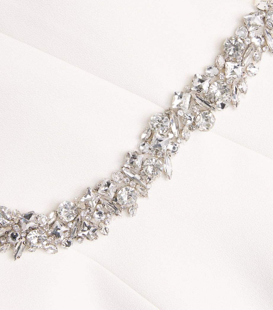 Crystal-Embellished Riley Gown IVORY WITH CRYSTAL Image 5