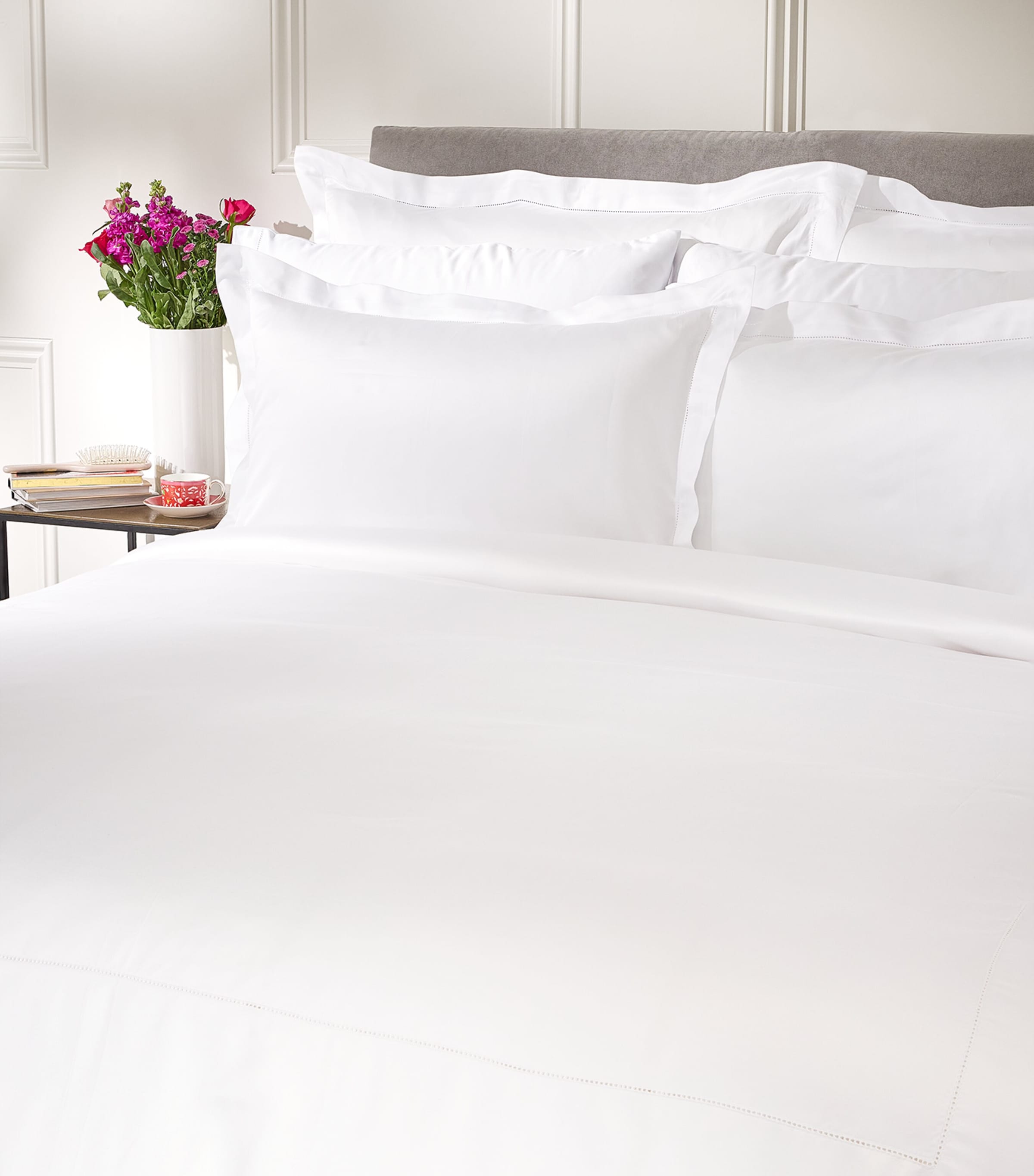 Wycollar King Flat Sheet (275cm x 295cm) WHITE Image 2