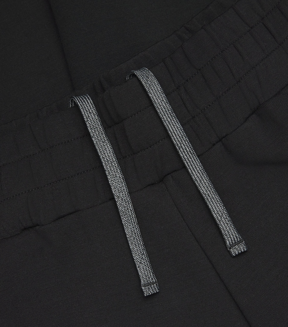 The Slim Cuff Sweatpants BLACK Image 5