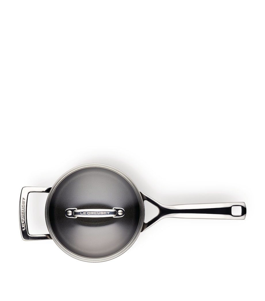 Toughened Non-Stick Saucepan (17cm) BLACK Image 2