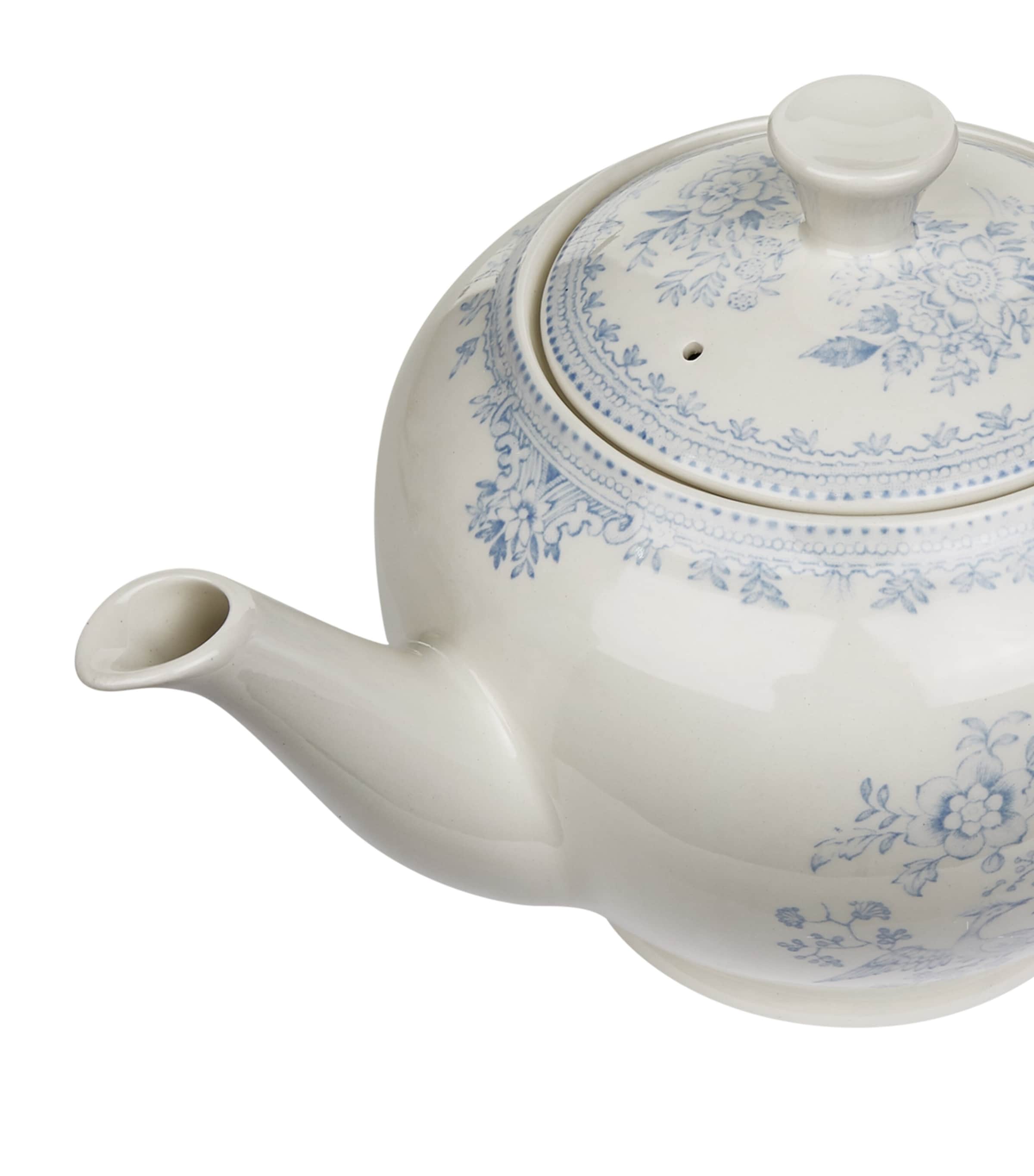 Burleigh Asiatic Pheasants Large Teapot (800ml) Blue Image 4