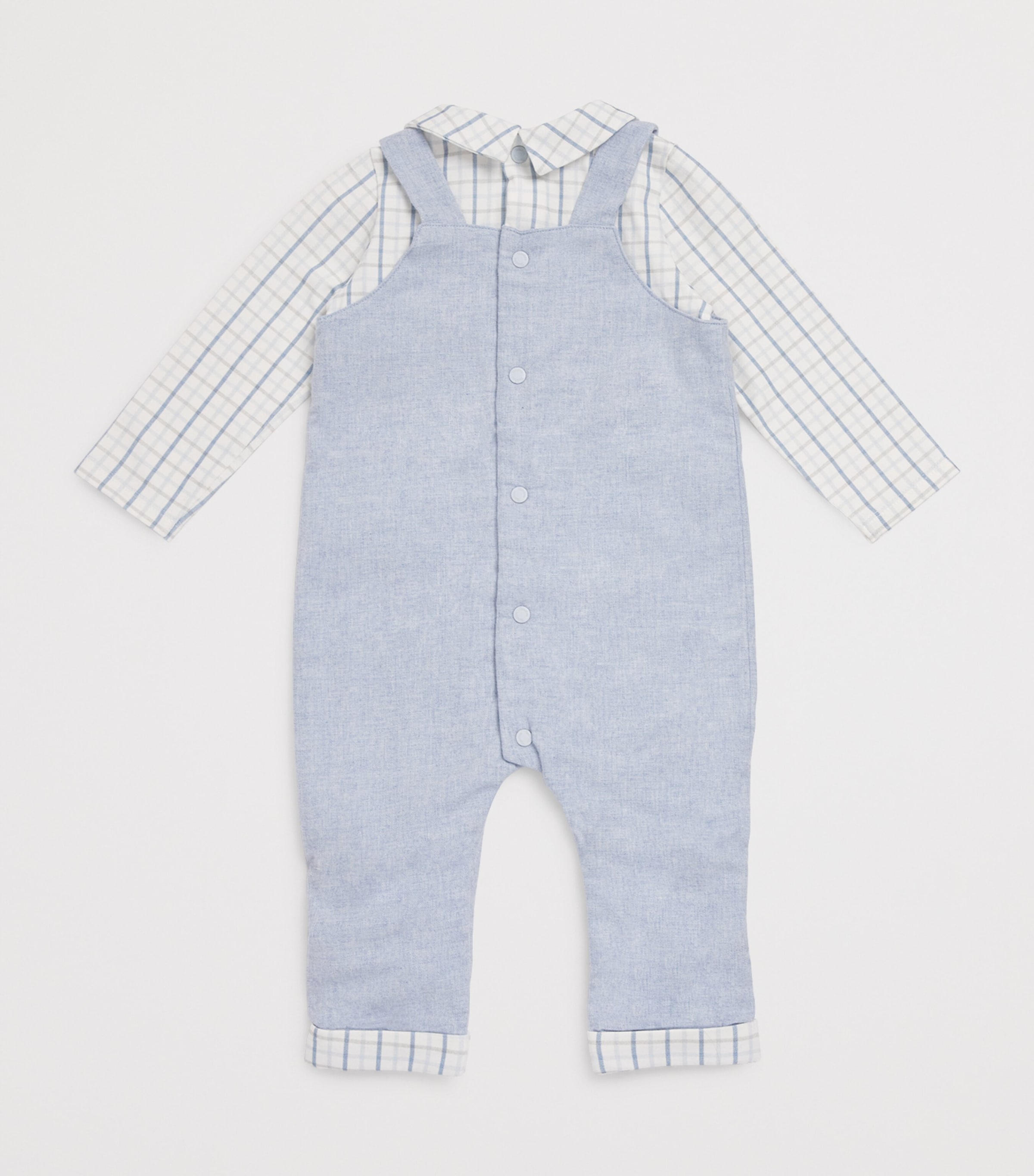 All-In-One and Dungarees Set (0-24 Months) 864 Image 2