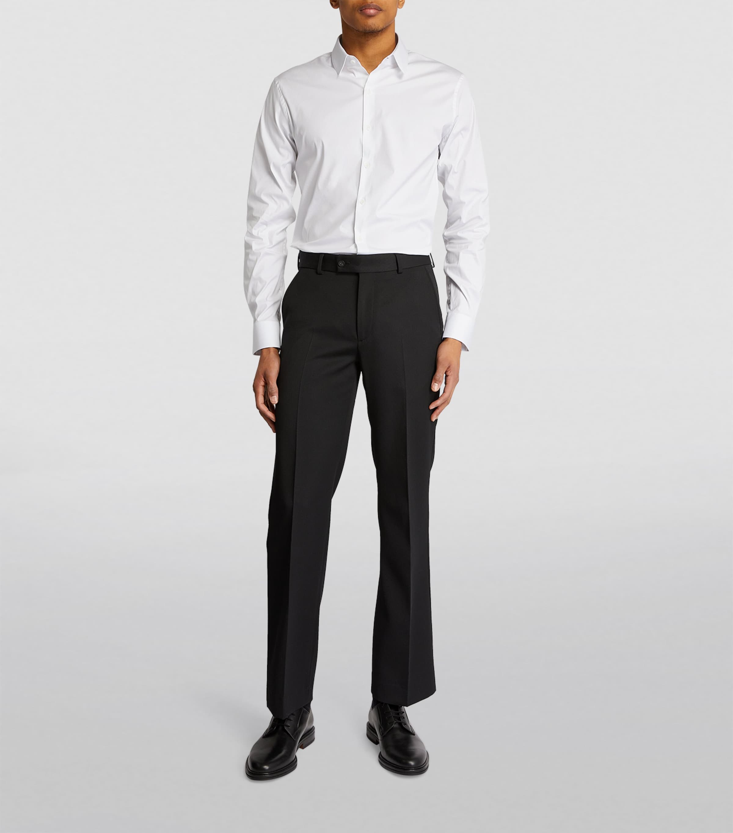 Cotton Oxford Shirt WHITE Image 2