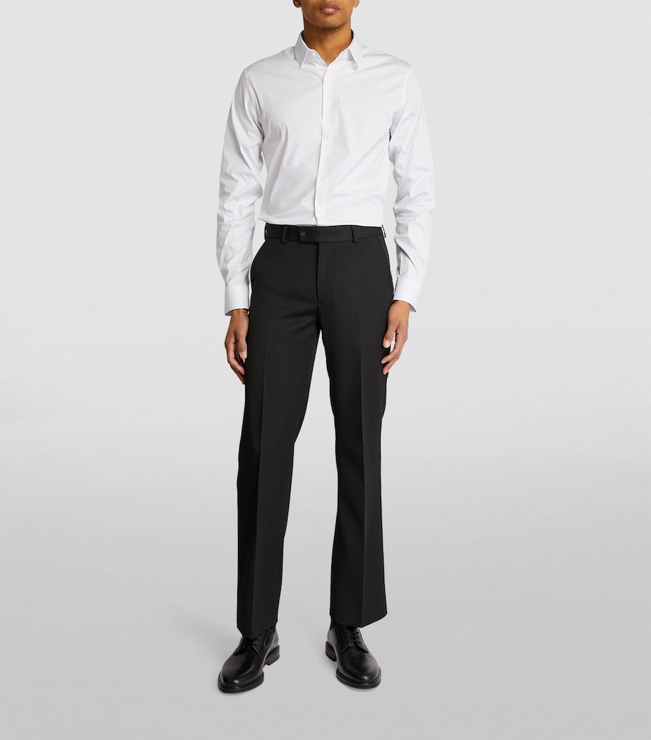 Cotton Oxford Shirt WHITE Image 2