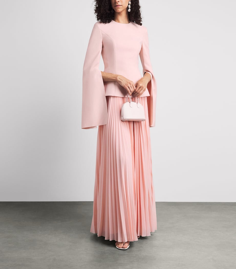solace pink dress Solace London Eva Maxi Dress by SOLACE London