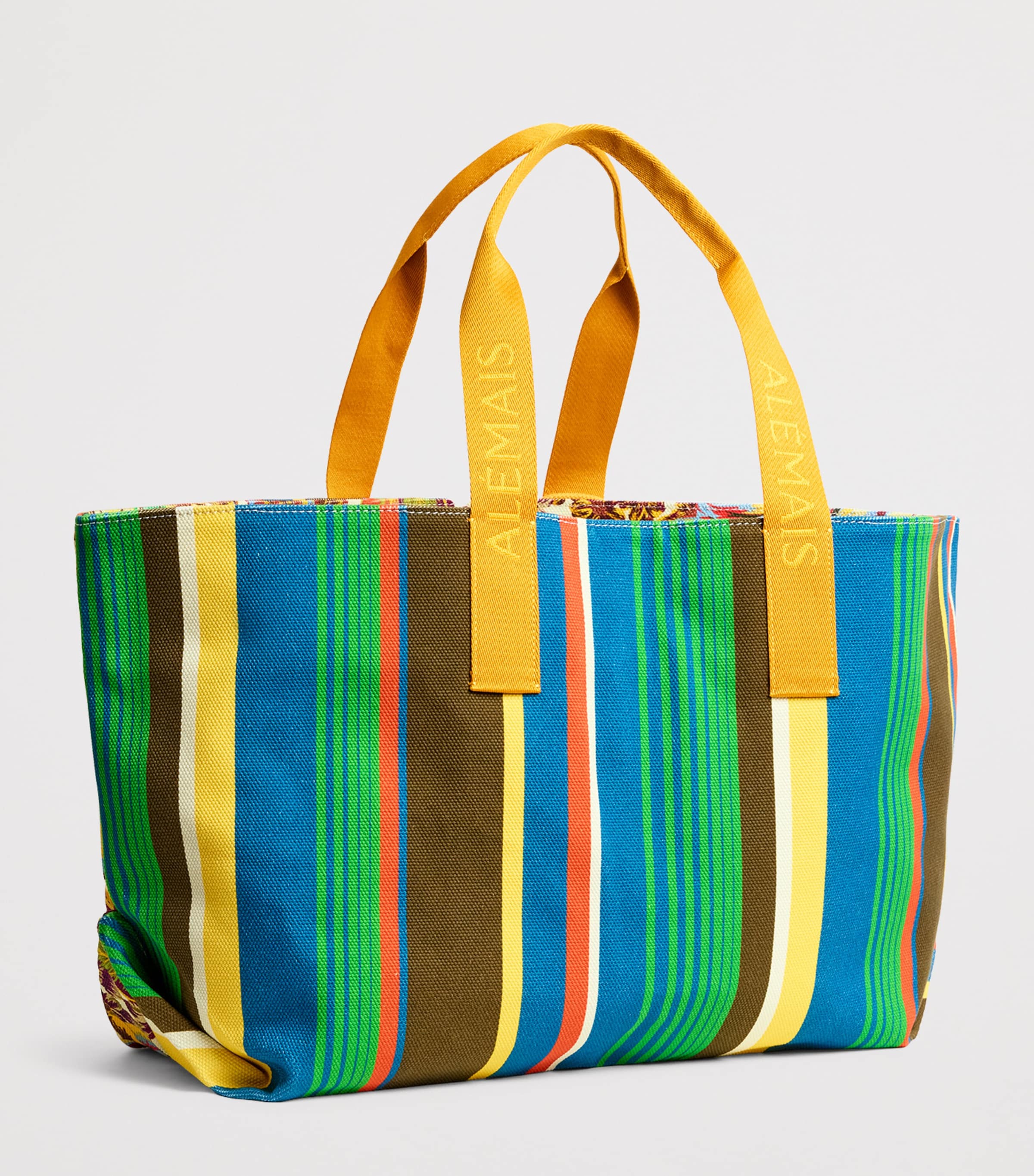 ALEMAIS Cotton Printed Charlie Tote Bag Image 3