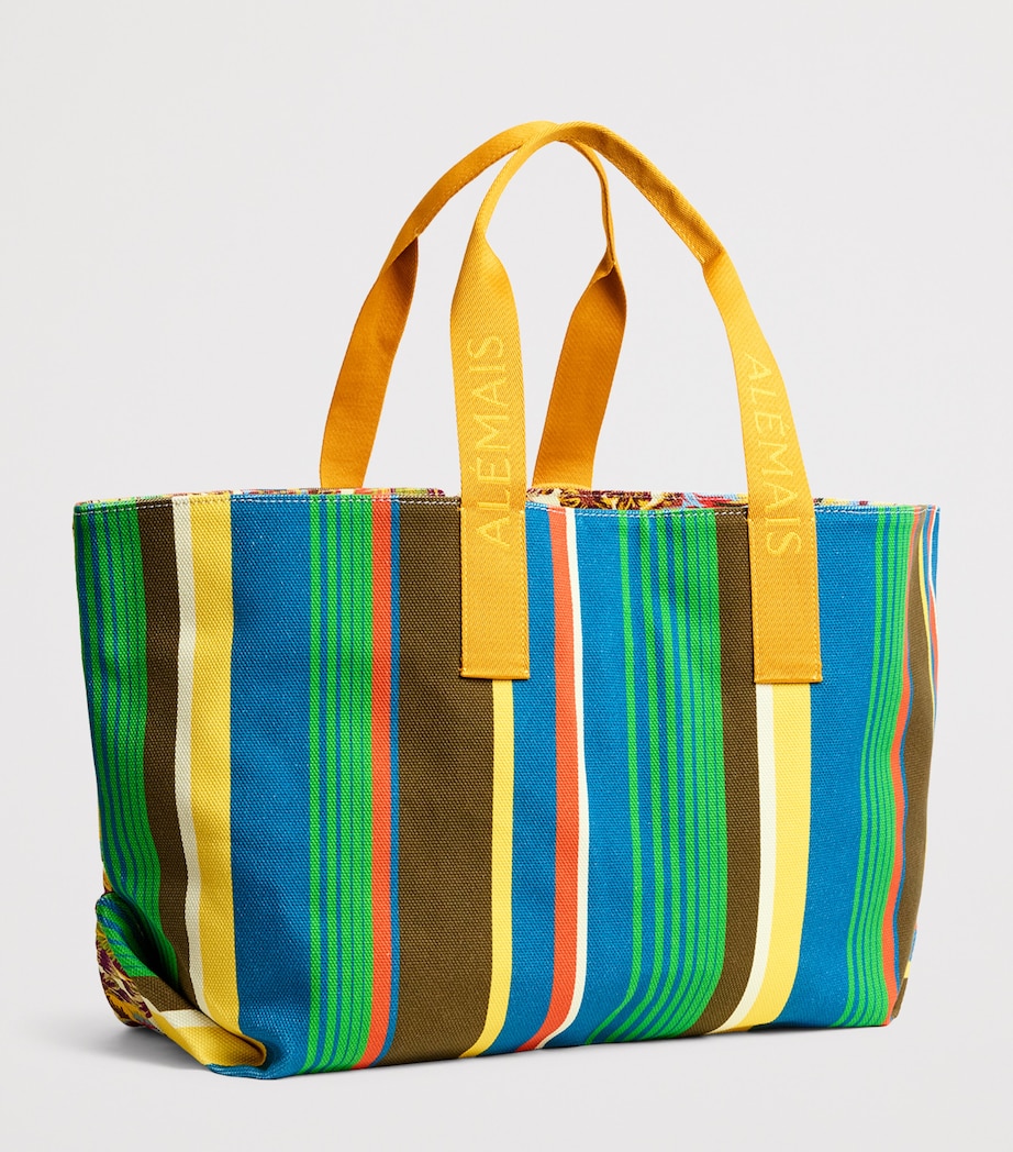 ALEMAIS Cotton Printed Charlie Tote Bag Image 3