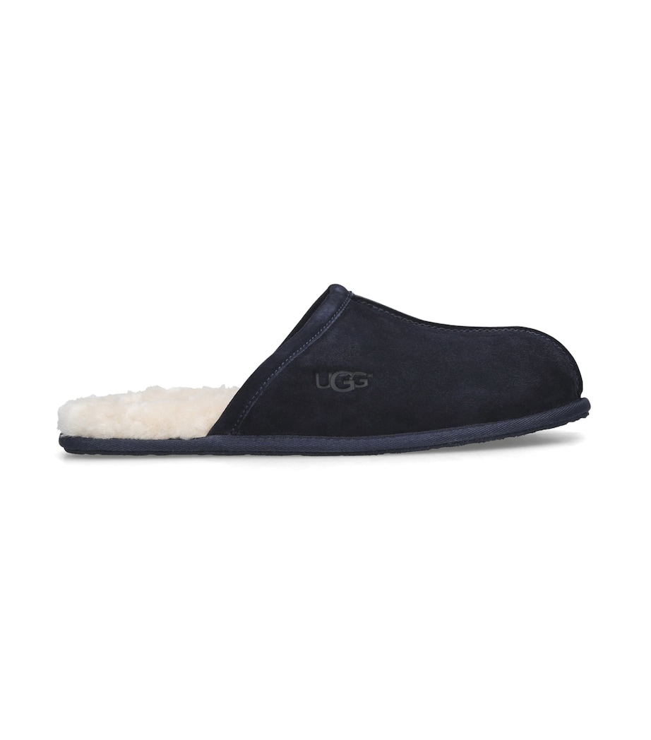 Scuff Suede Slippers NAVY Image 3