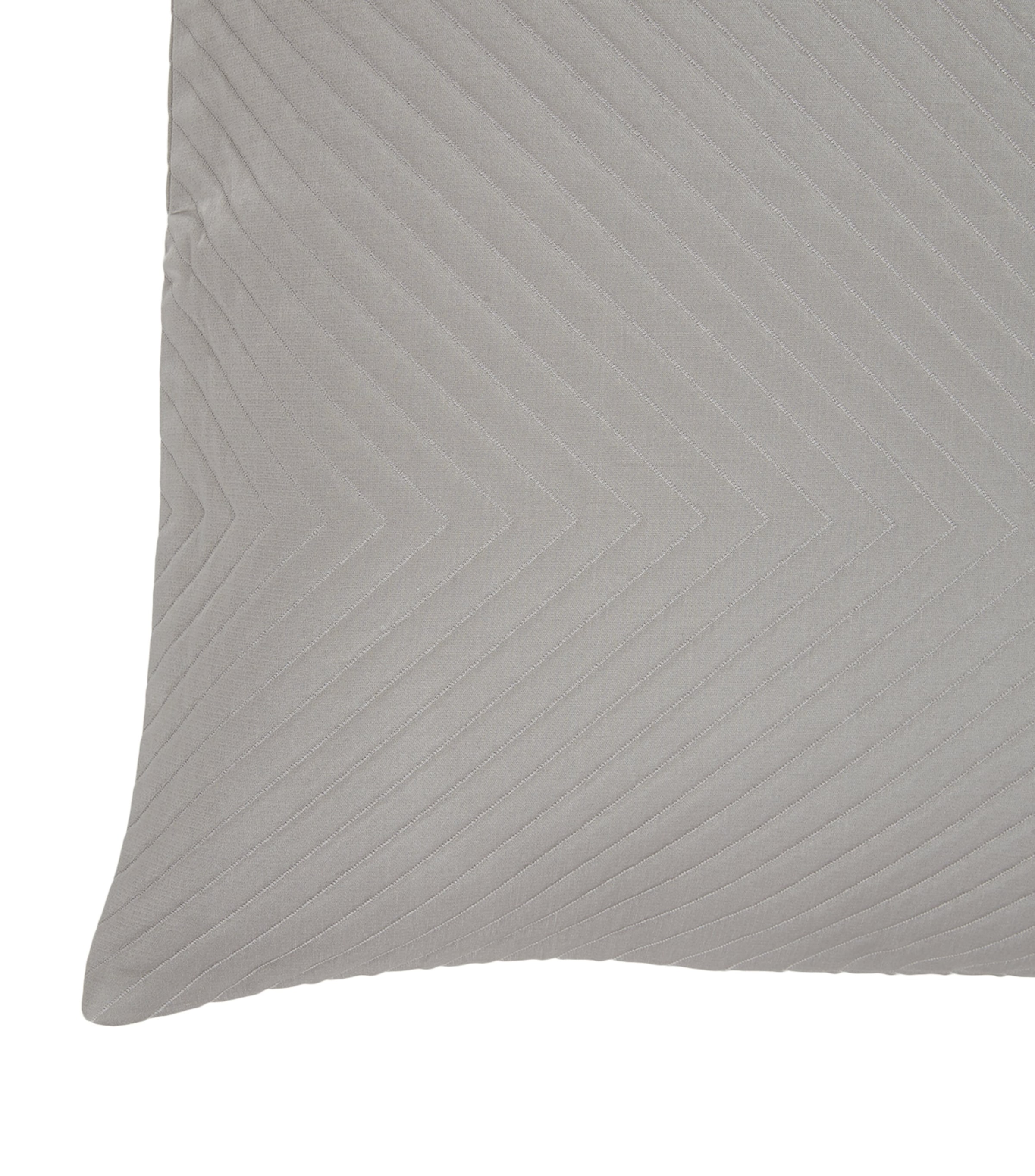 Herringbone Cushion Cover (65cm x 65cm) 0516  SLATE GREY Image 2